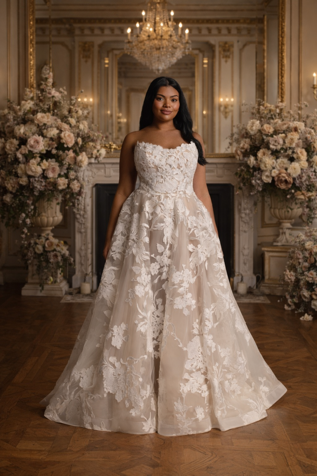 Modern plus size wedding dresses Surrey, London, Sussex, South England, UK