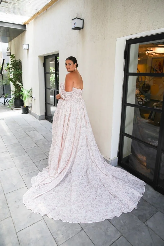 Blossom Studio Levana I Pink Colourful Plus Size Wedding Dresses UK, Surrey