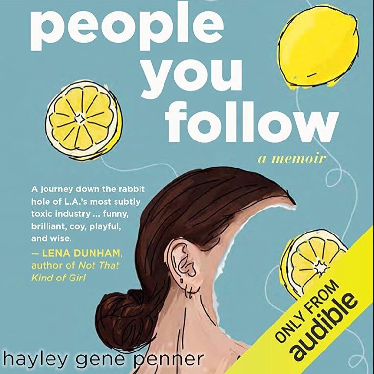 I am beyond excited to announce that I have partnered with @audible for the audio book of #peopleyoufollow . I wrote this book by reading it to myself. I&rsquo;d write then narrate then call bull shit and rewrite and narrate again until I&rsquo;d man