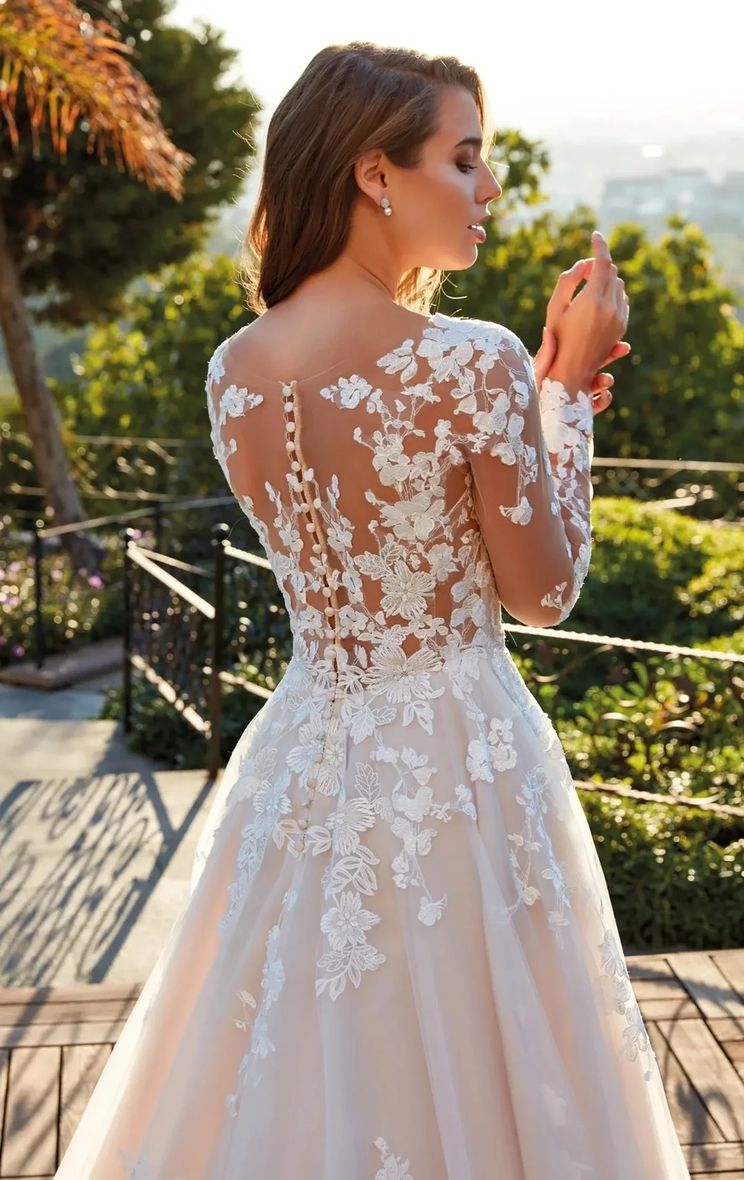 Best Spring Wedding Dresses with Floral Accents &amp; Accessories