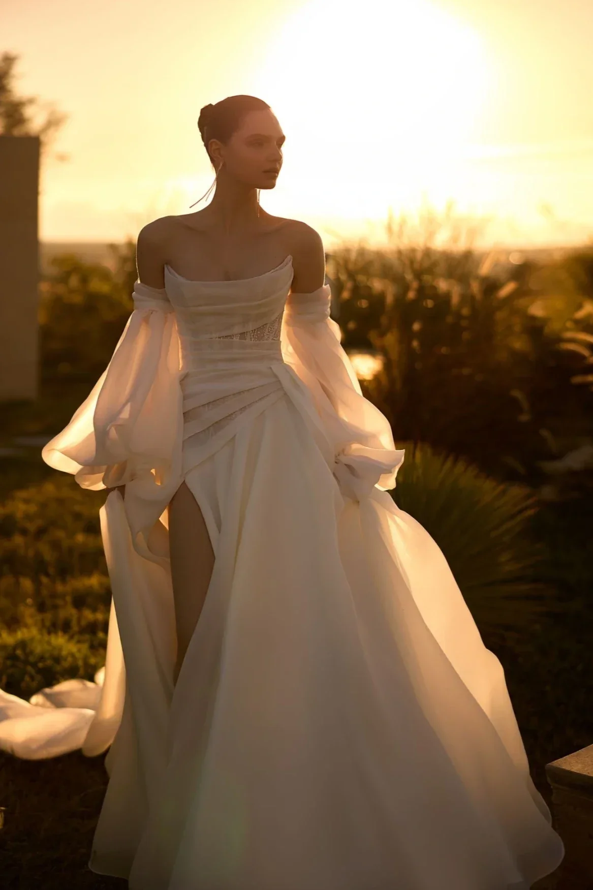 Glimmer by Pollardi wedding dresses - romantic wedding dresses with sleeves London and Surrey