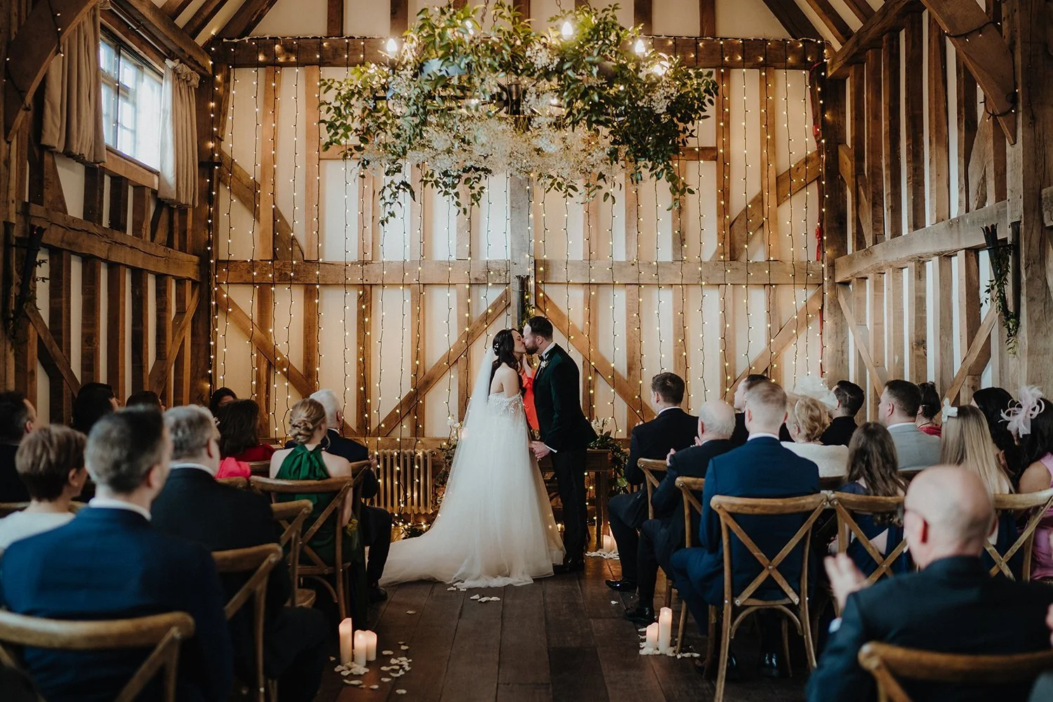 Winter Wedding Barn Venue in Surrey