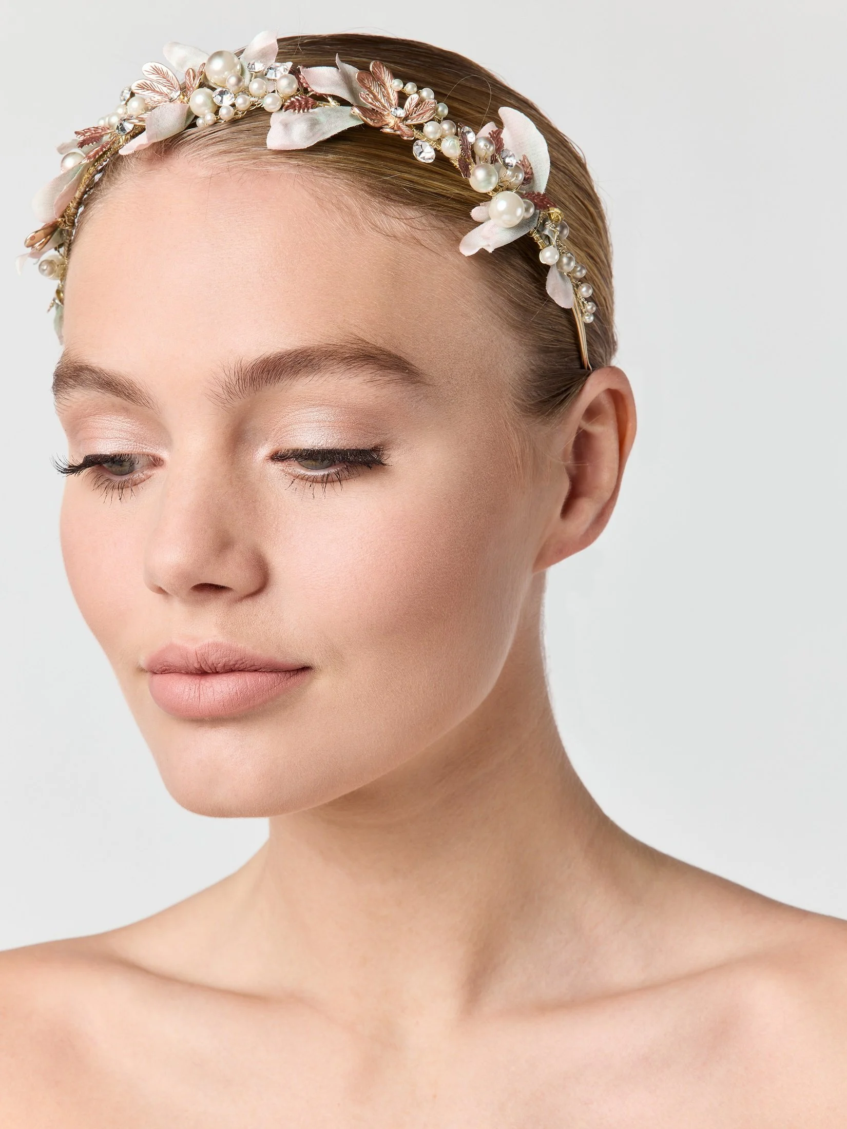 bridal hair accessories in Surrey - coloured bridal hair band, headband for weddings