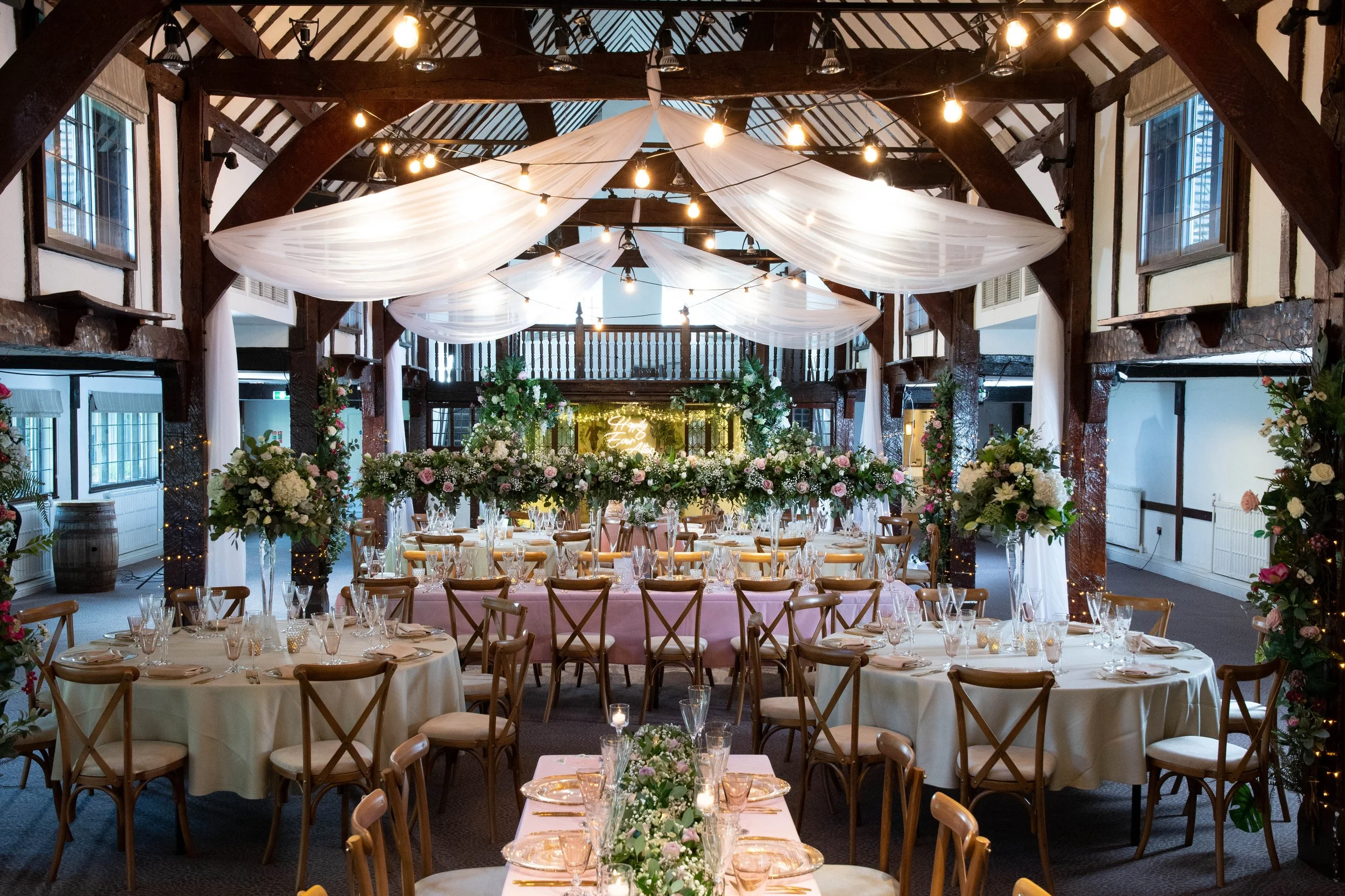 Barn wedding venue in Surrey near Box HIll