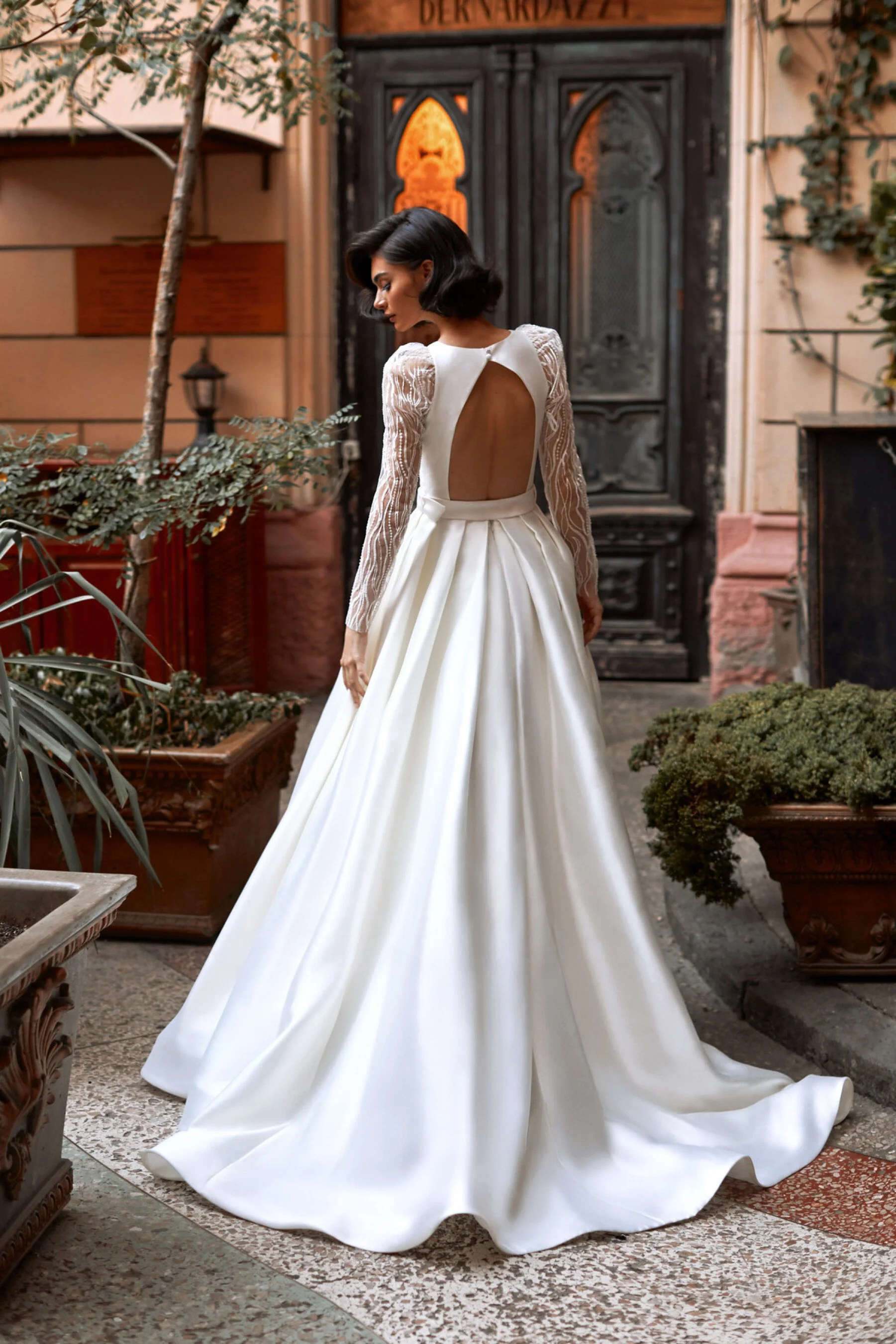 Warm Atmosphere by Pollardi wedding dresses - halterneck wedding dresses London and Surrey