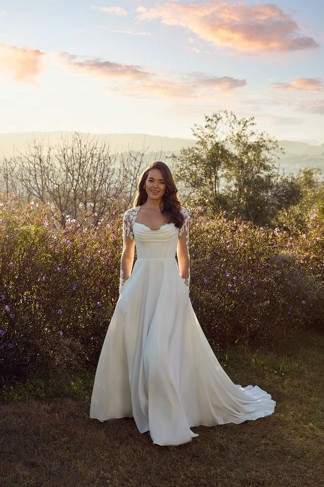 Long sleeve wedding dresses in Surrey - Eddy K Marie