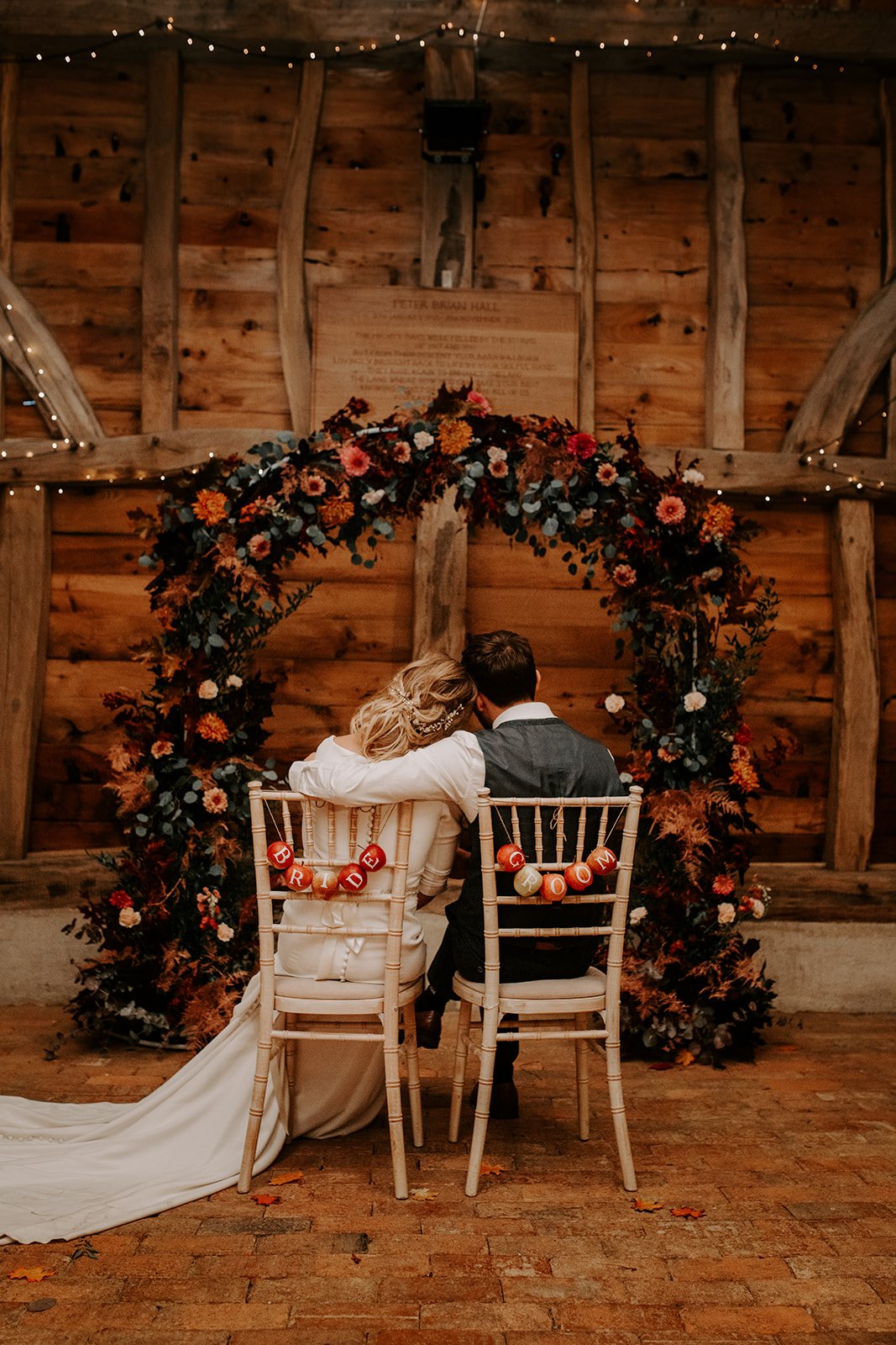 Autumn Barn Wedding Surrey Gildings