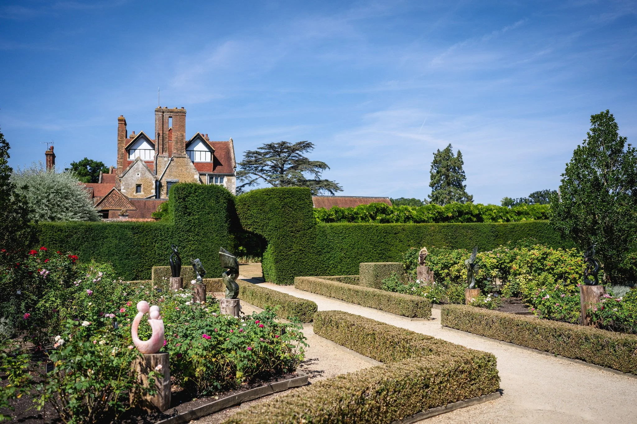 Historical wedding venue barn in Surrey