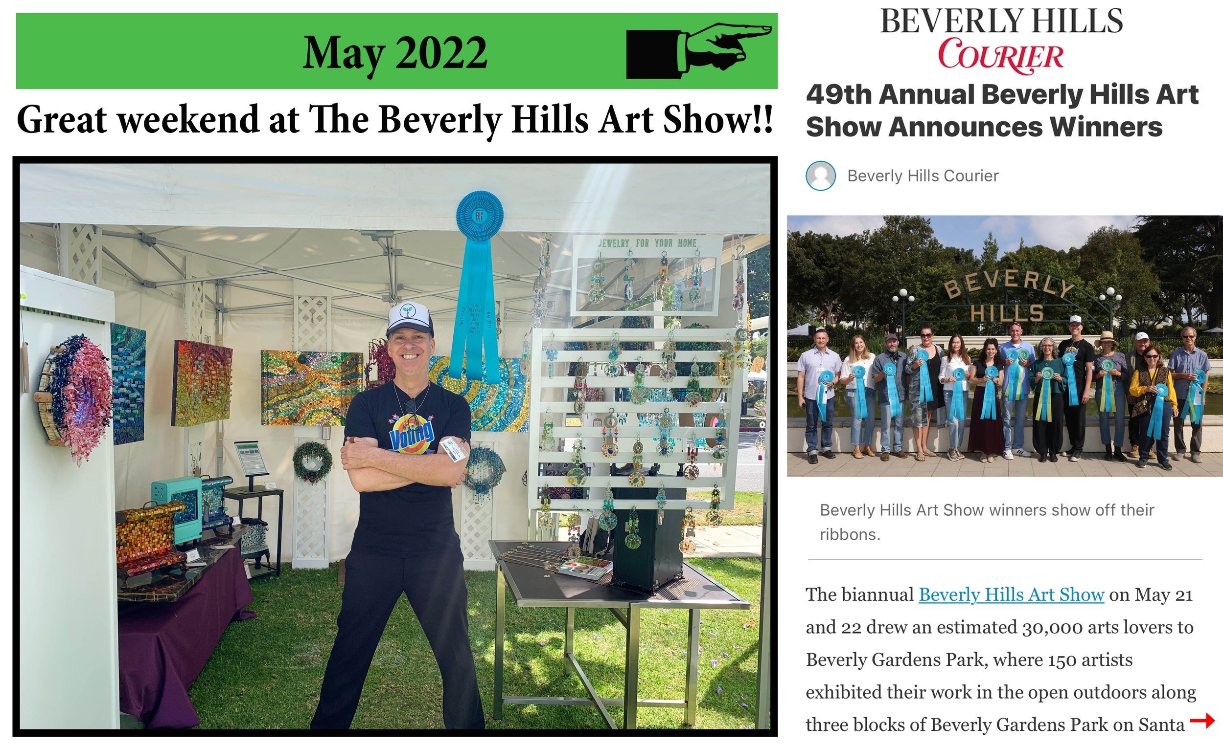 Beverly Hills Art Show First Place Winner