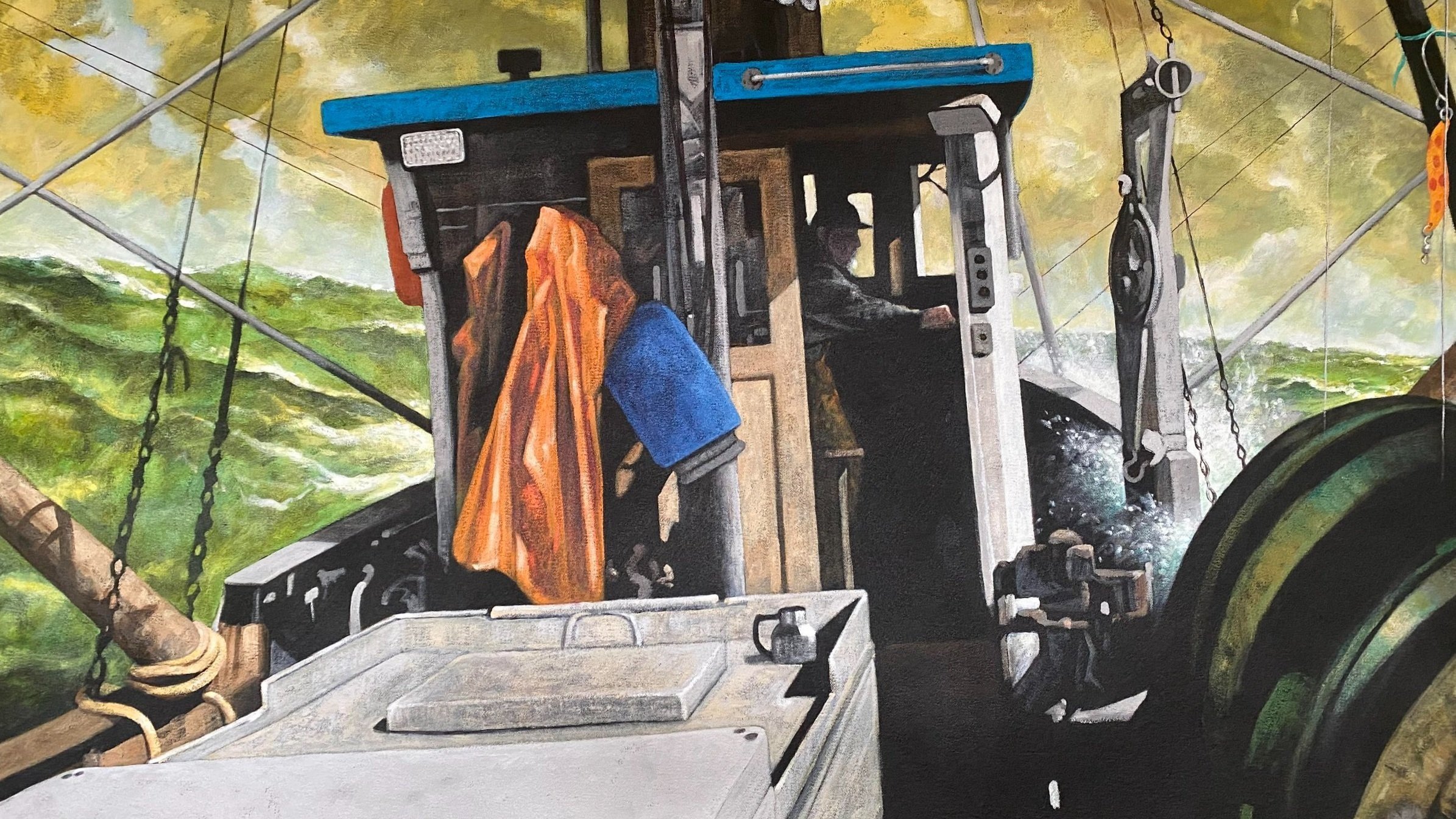 Running south in the trough.jpg