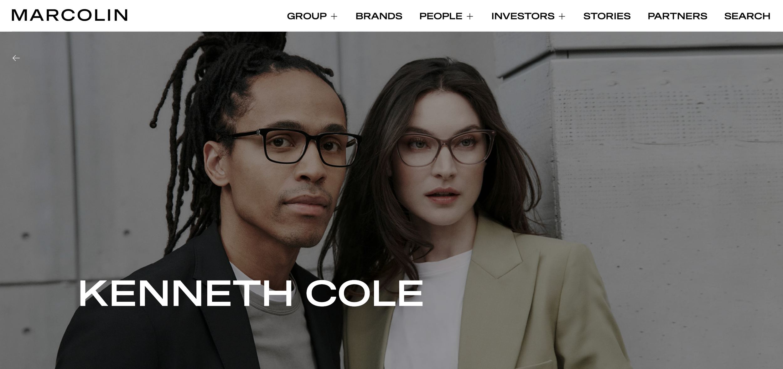  Kenneth Cole x Marcolin  As seen on  Marcolin Eyewear , Spring ‘23. 