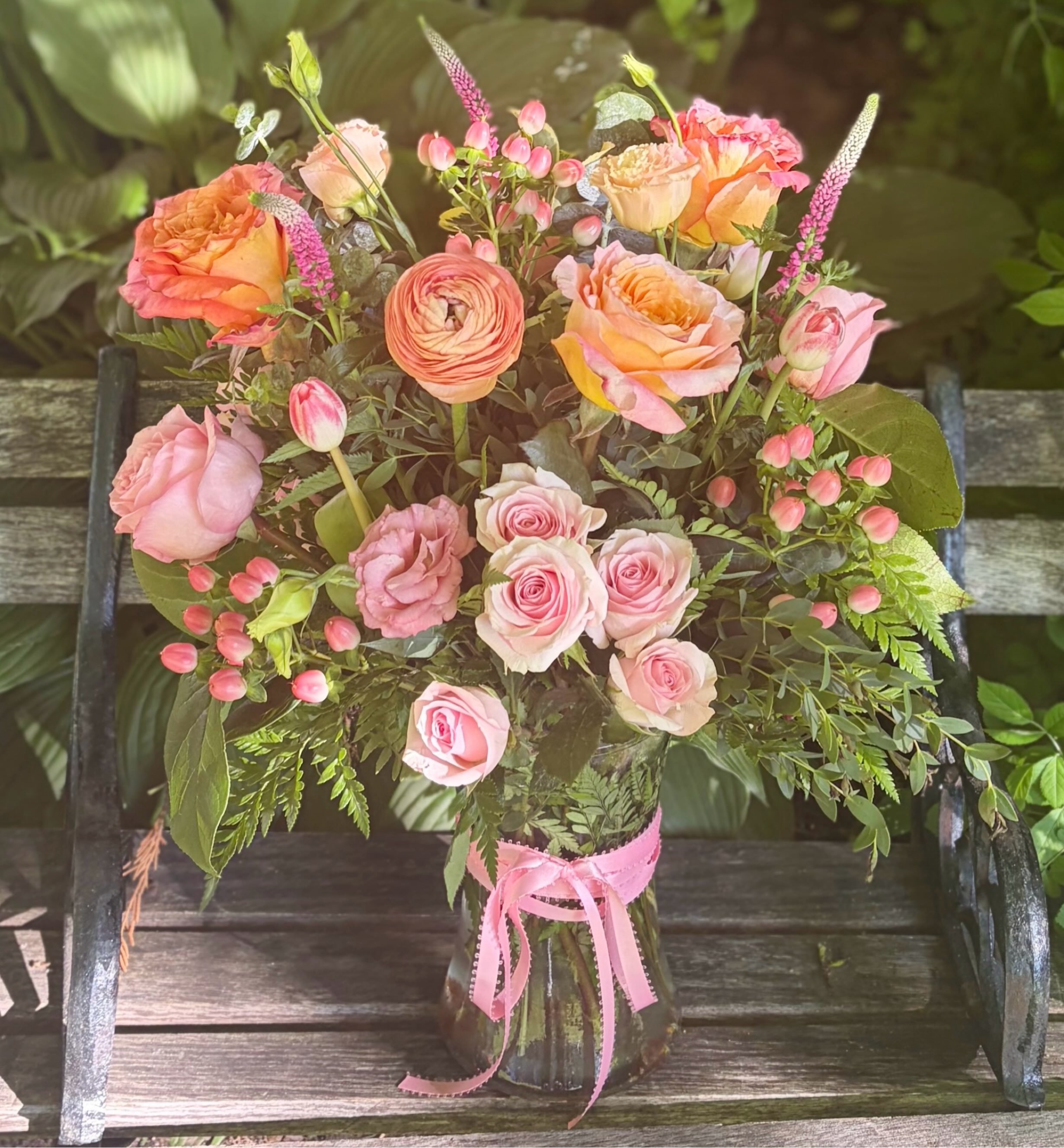 This morning light with prettiest peachy pinks 💗

(516) 432-9783 🌸Call to order!!