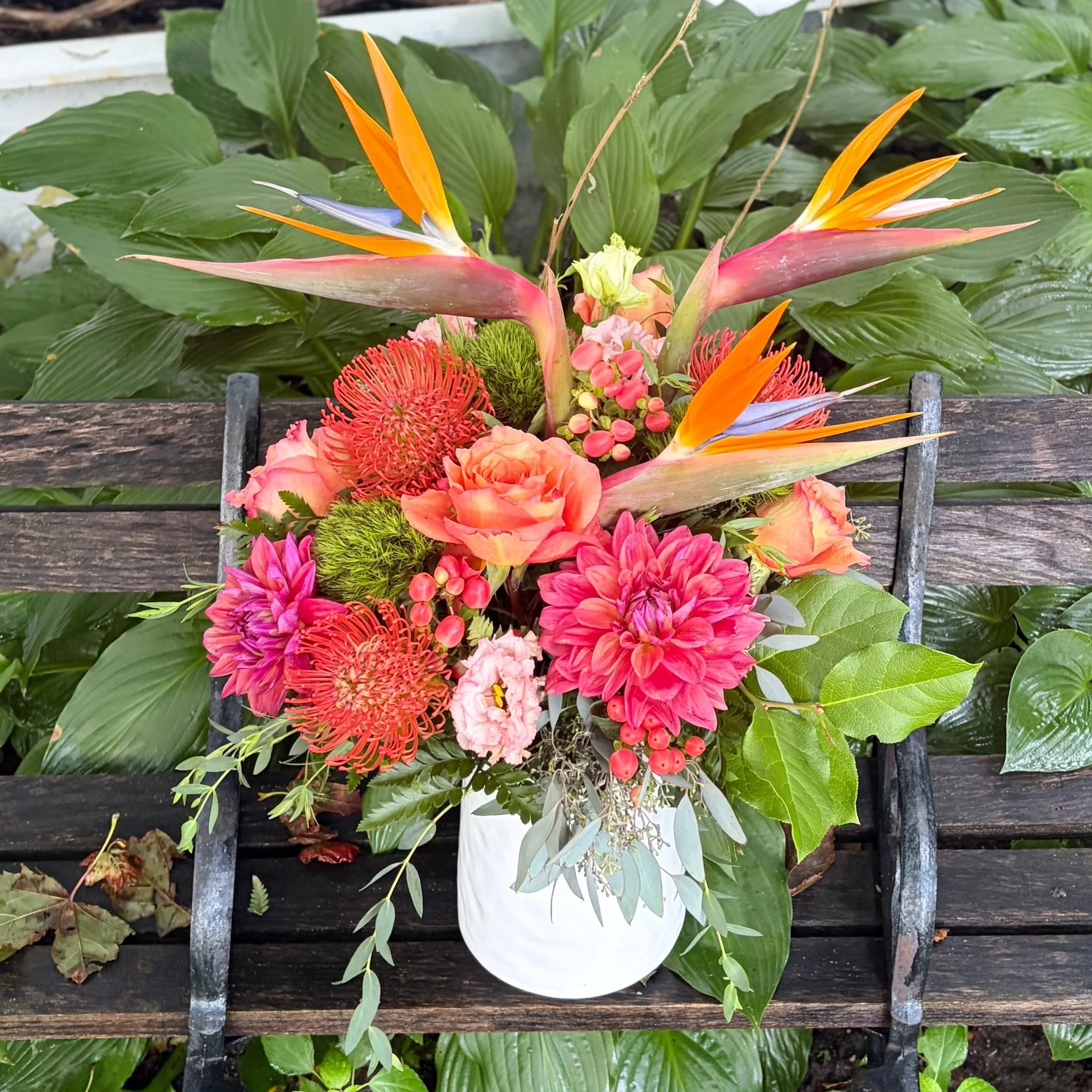 Tropicals &amp; Dahlias!!

(516)432-9783🌸Call to order!!