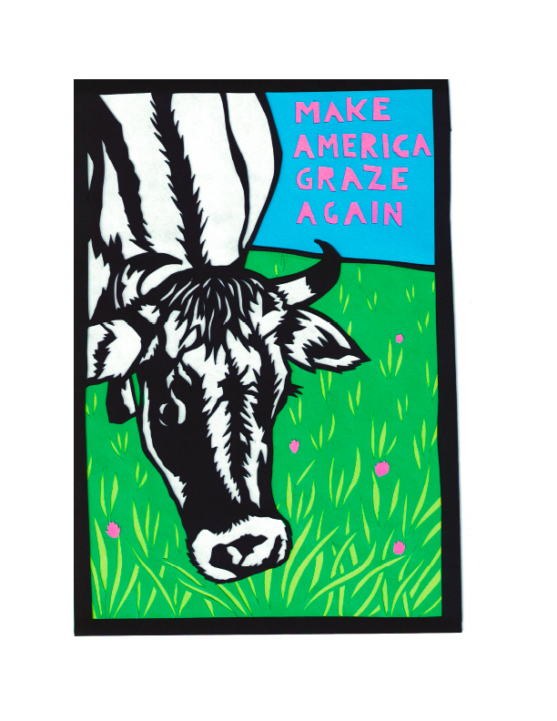 Become a sustaining member with a monthly gift, and receive this limited-edition print from our beloved friend and artist Erok Gillard!