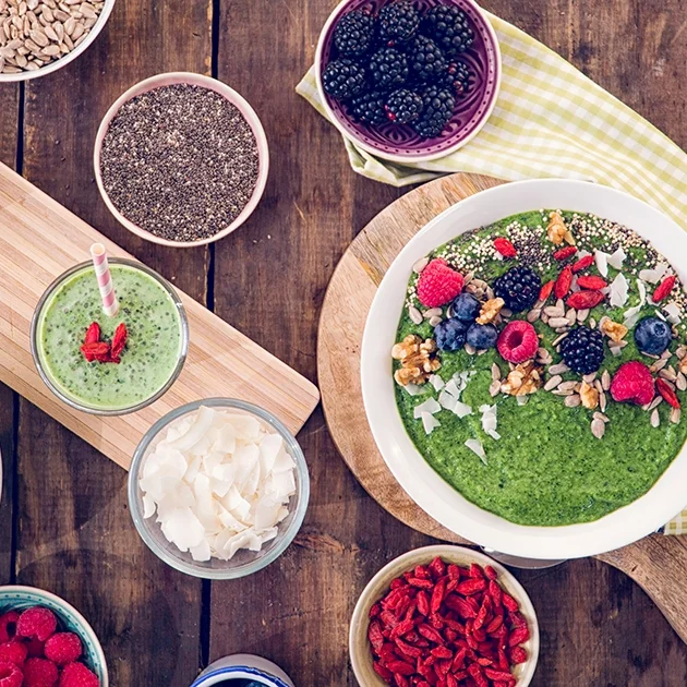 Superfoods og sexede træningsprogrammer?