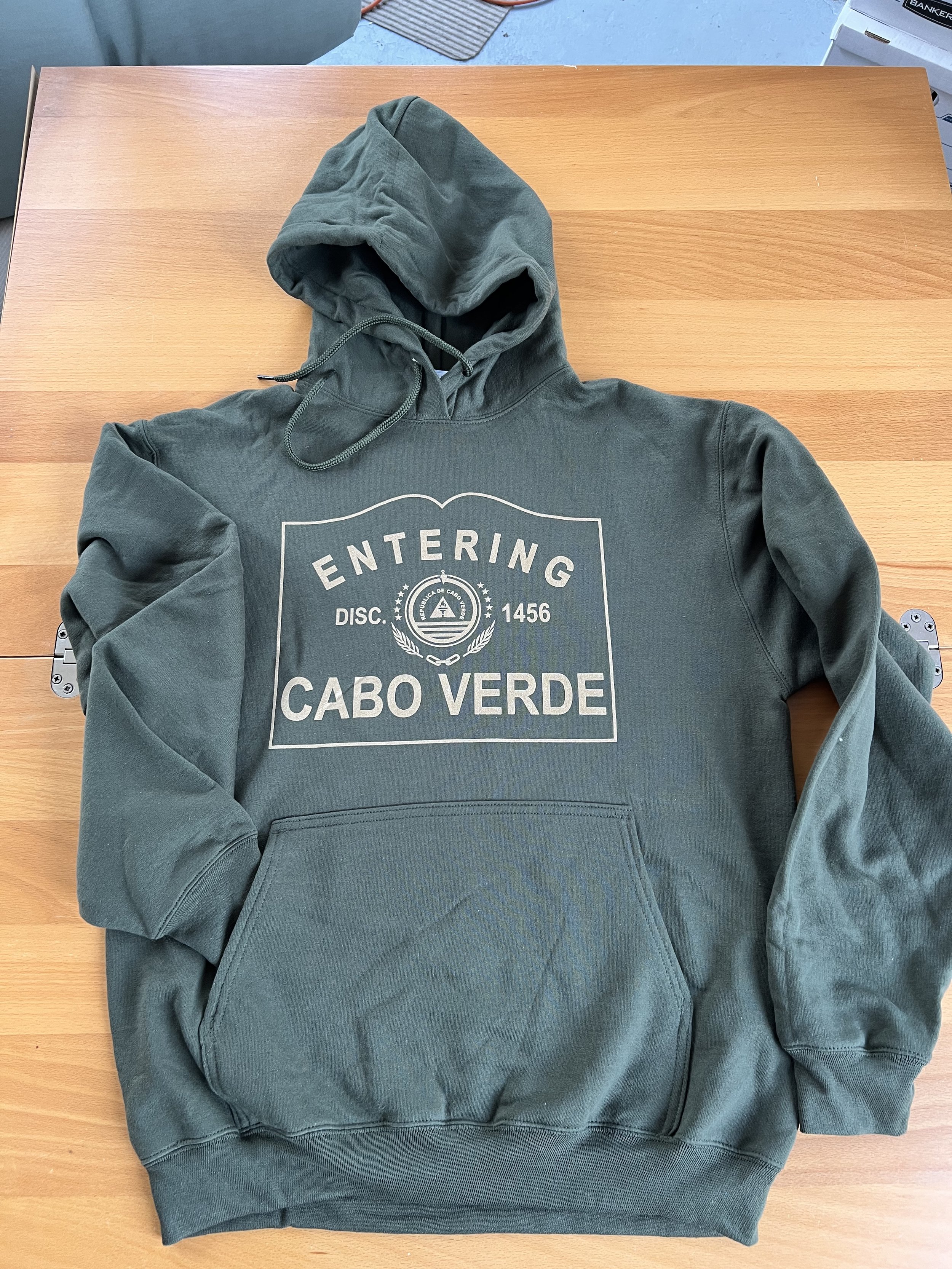 Entering CABO VERDE Disc. 1456 Sweatshirt