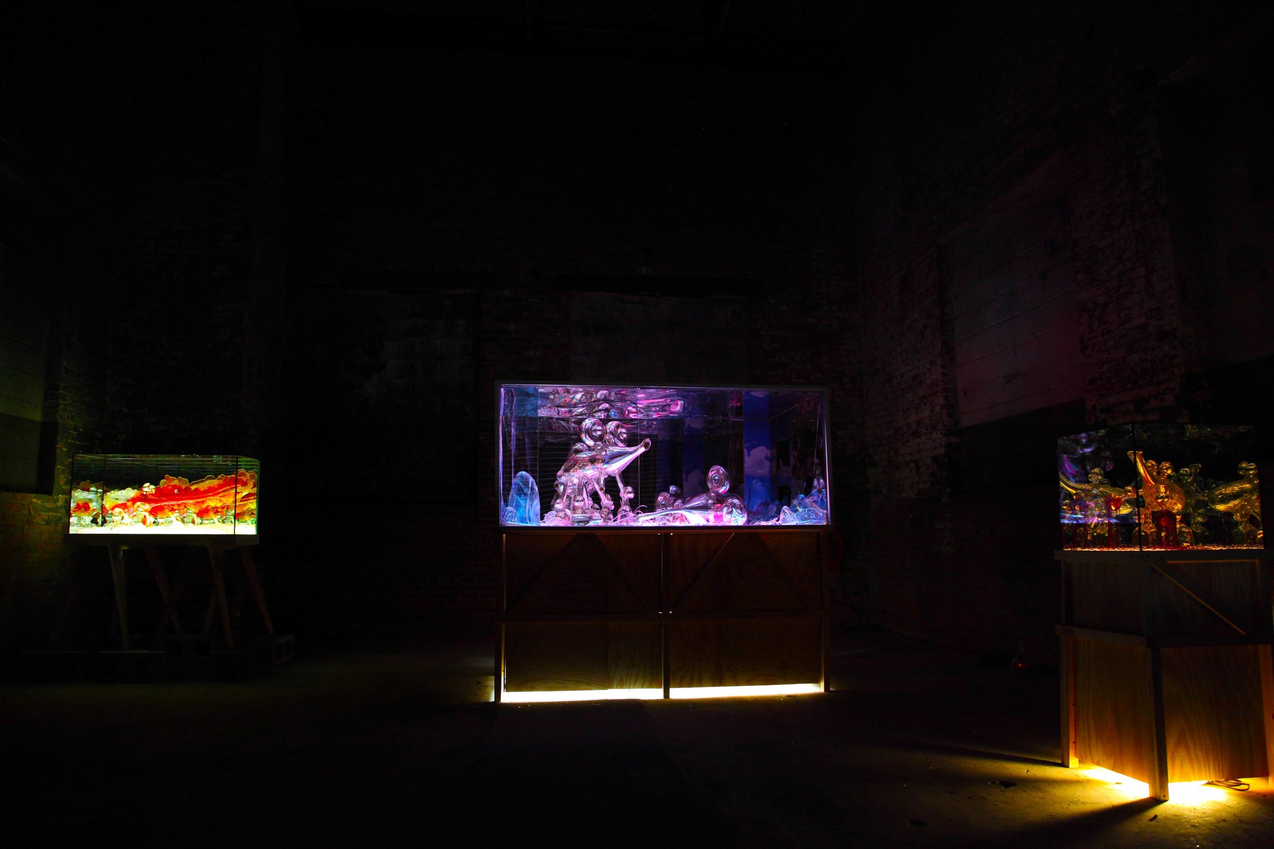 Installation View, The Chimney. Brooklyn, NY. 2015.