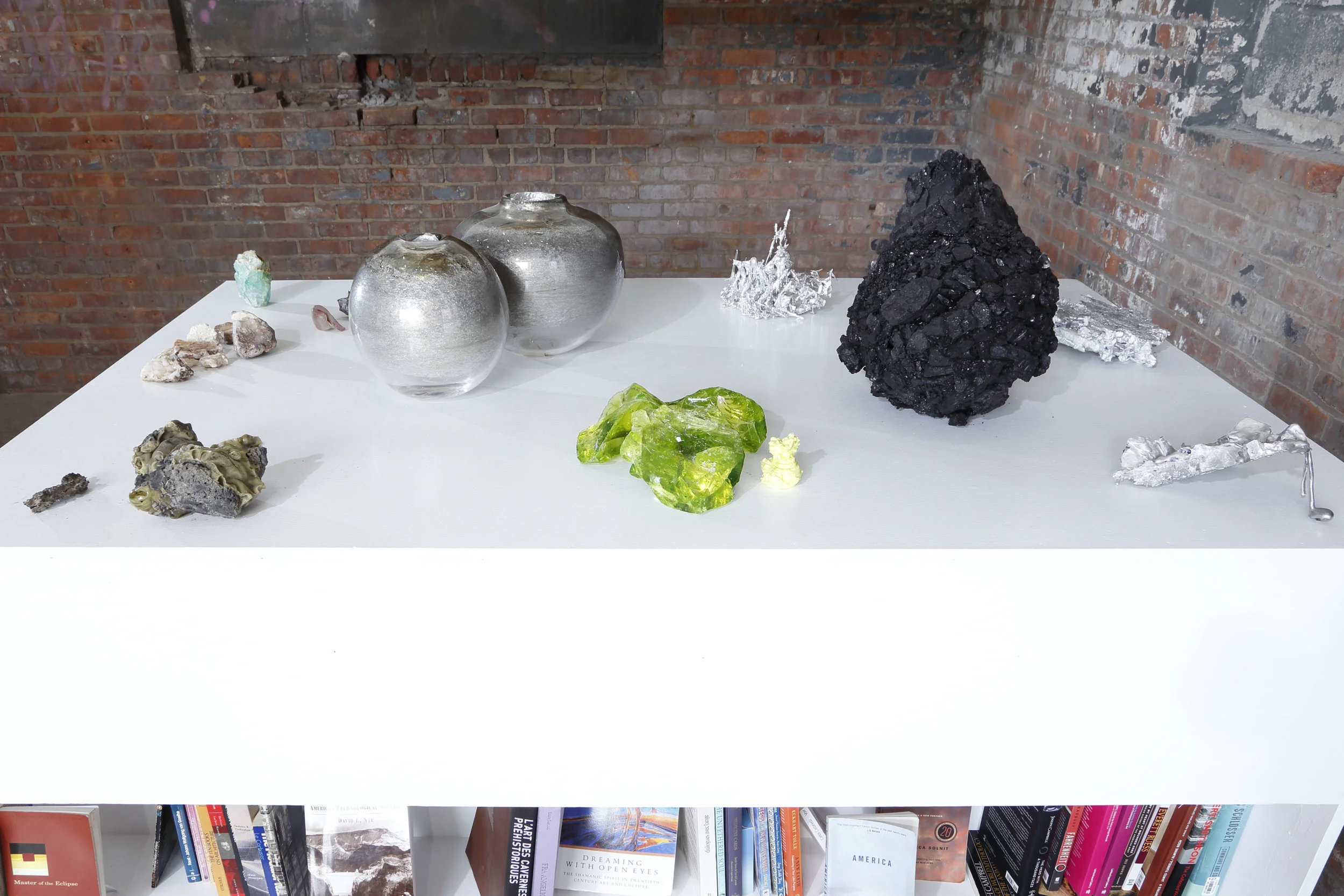 Installation view, The Chimney NYC, 2018
