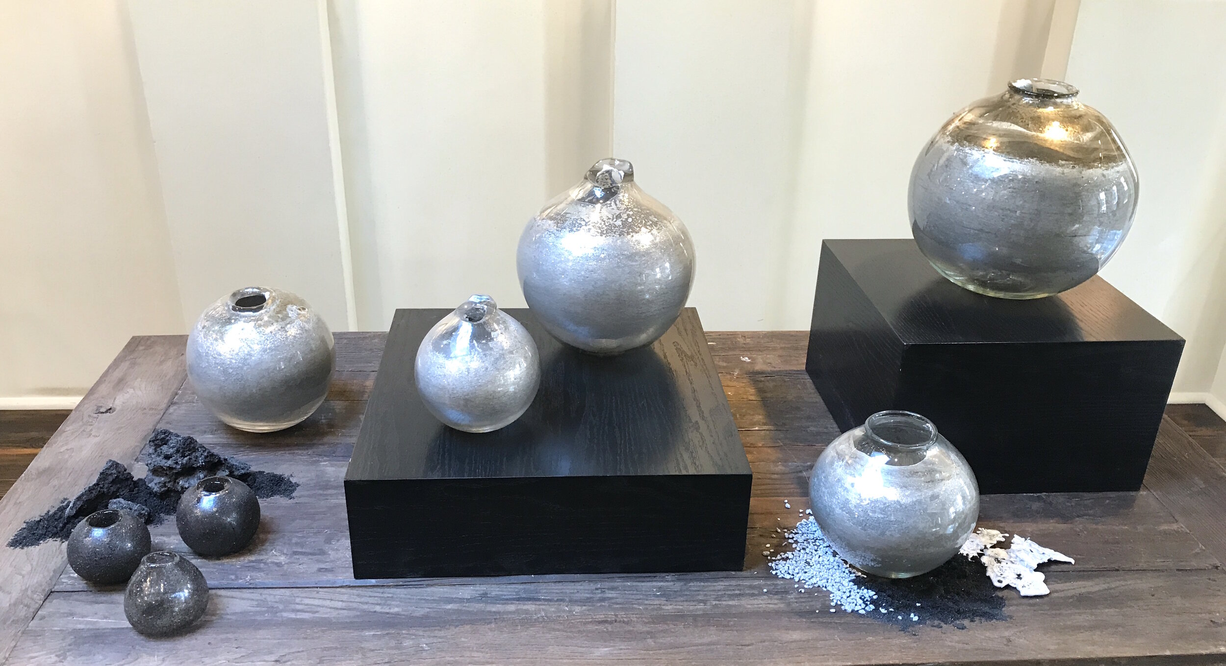 Volcanic Sand Moon Jars &amp; Moon Jars, 2019