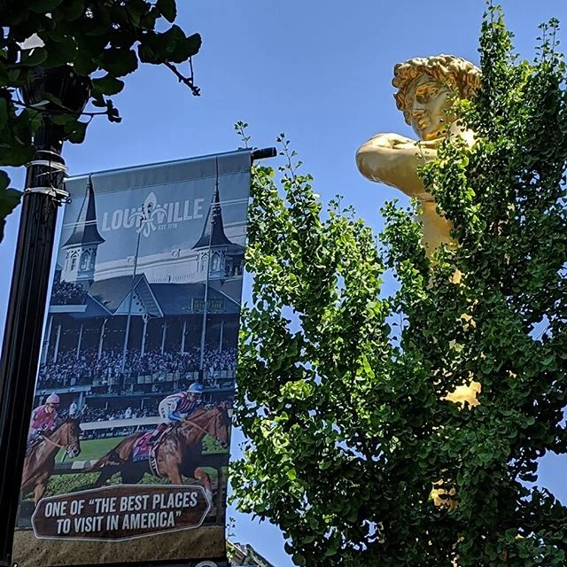 We are in Louisville Kentucky for the CANA annual convention! Kevin is checking out the scene before setting up the display! #cana2019 #midstates #cremationrecycling #recycling #postcremationmetals