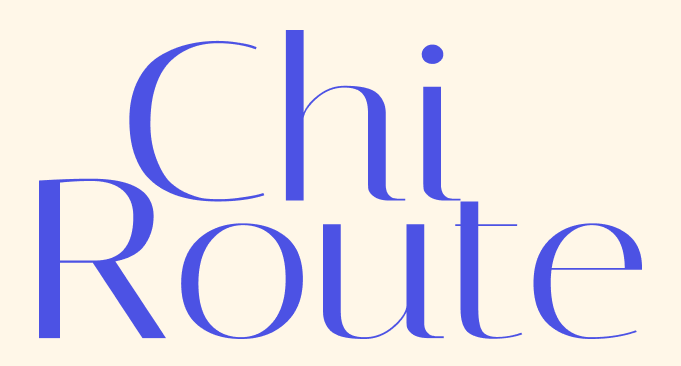Chi-Route’s developed, extended logo.