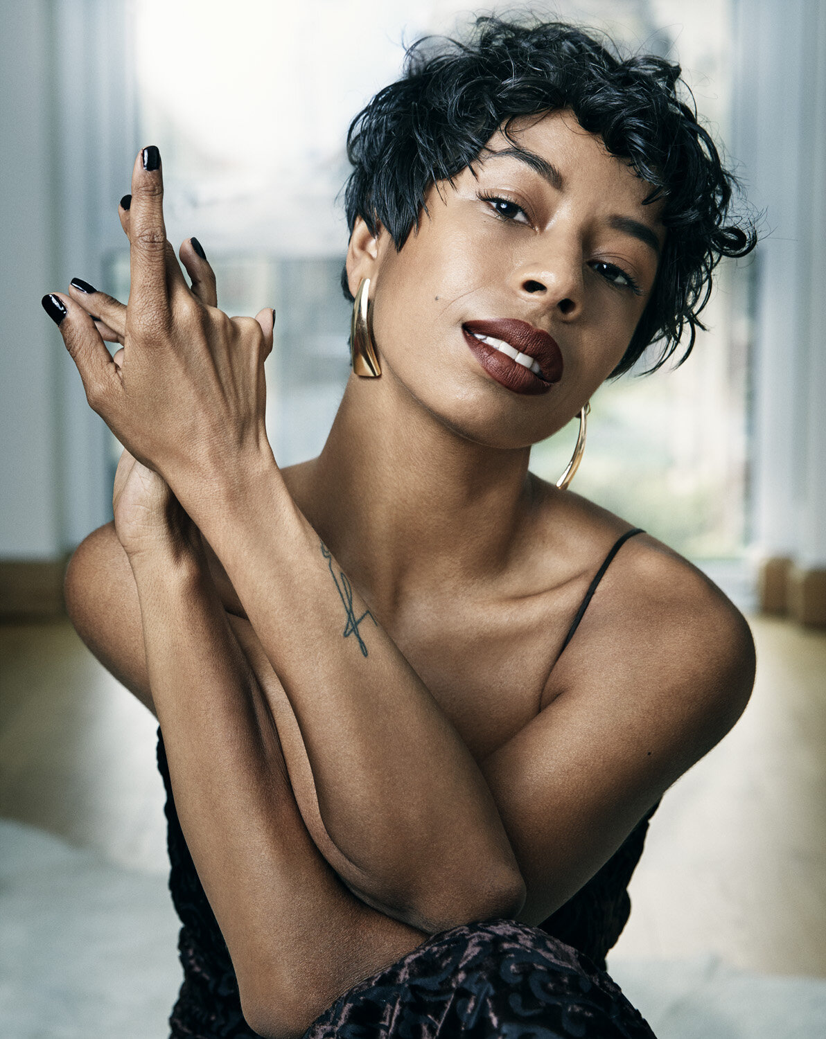 Photo of Kia LaBeija for the VIllage Voice by Sophy Holland.