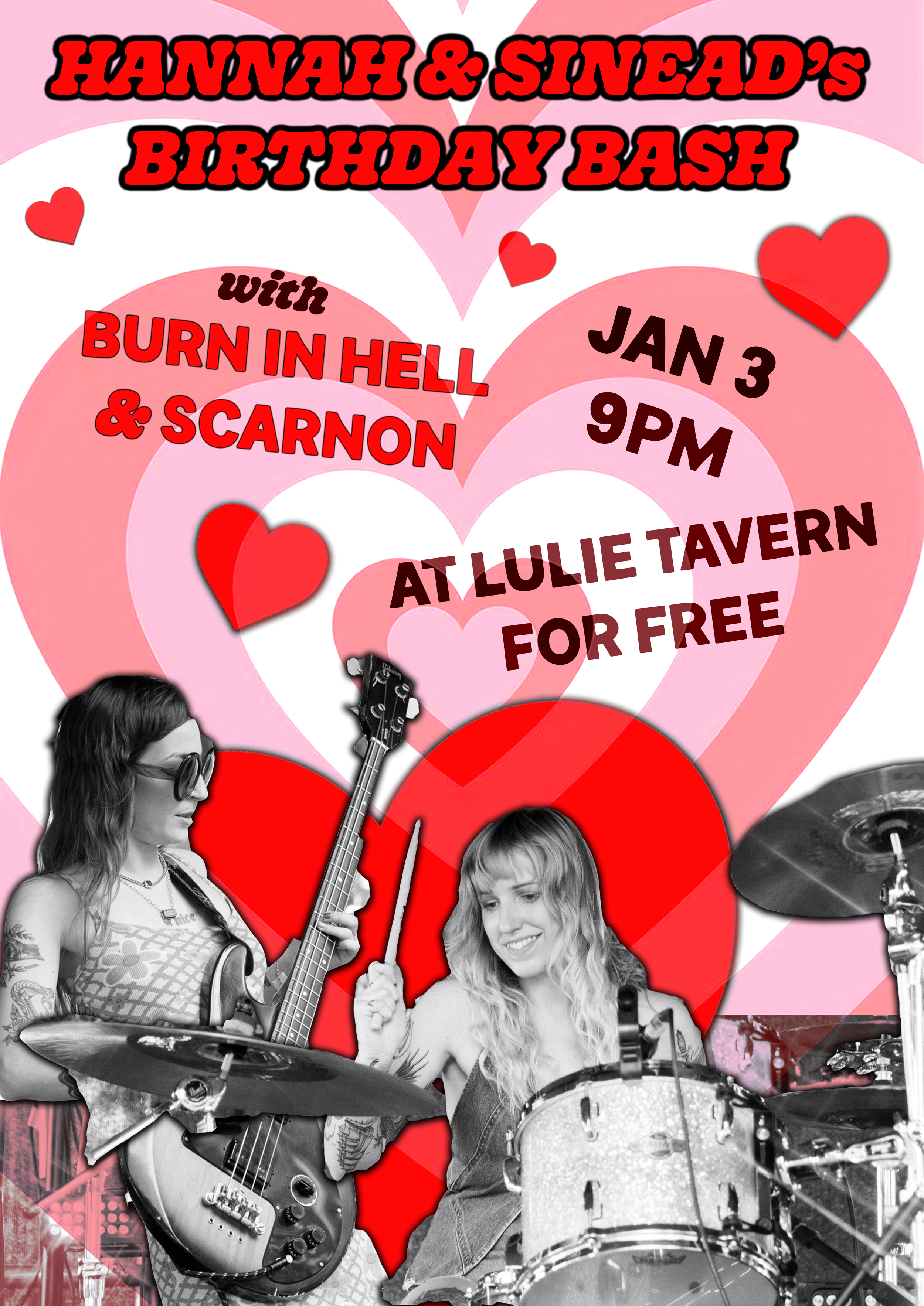 B'DAY BASH [Burn in Hell &amp; ScarnOn]