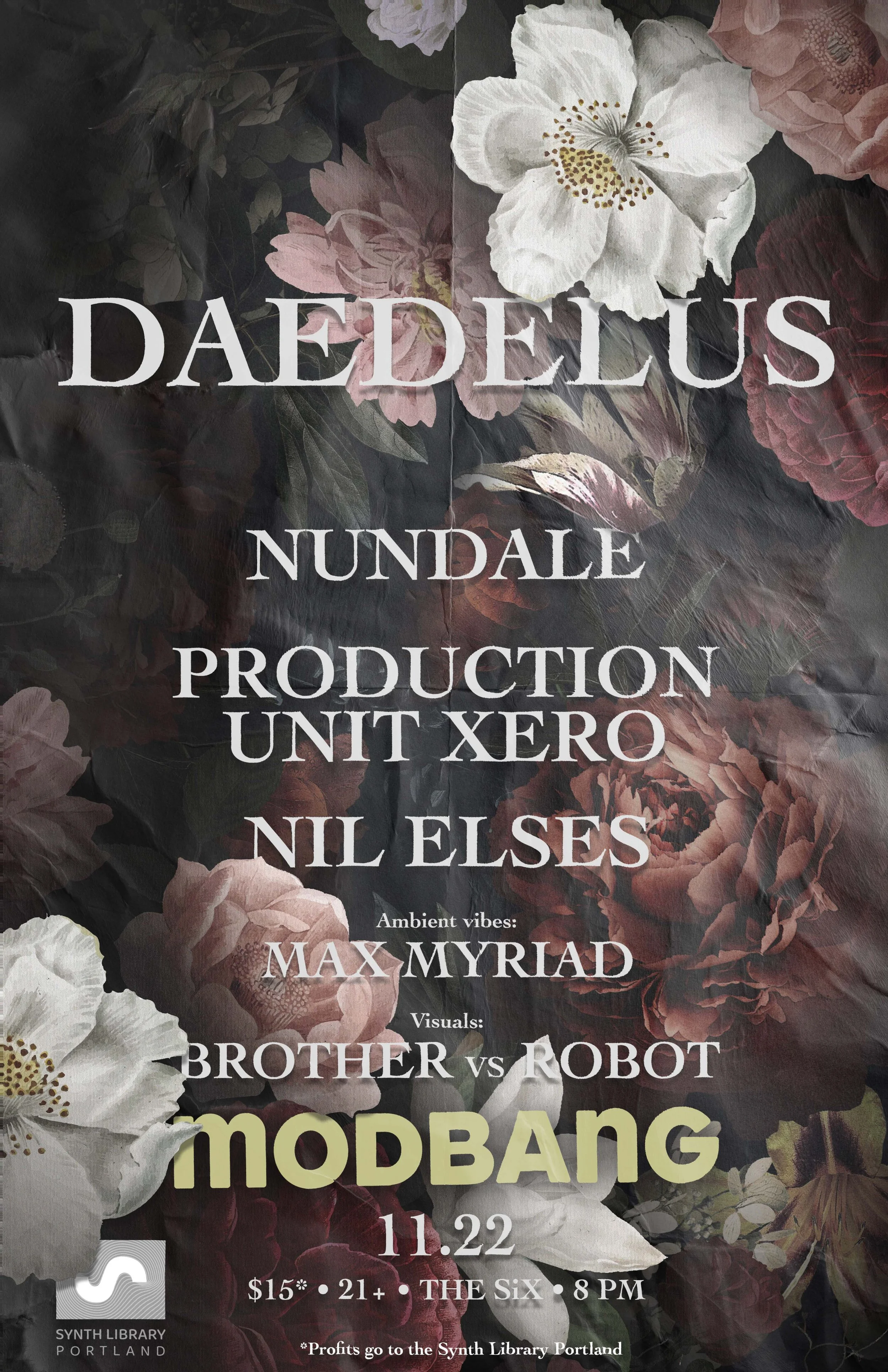 Daedelus x Modbang Benefit Show