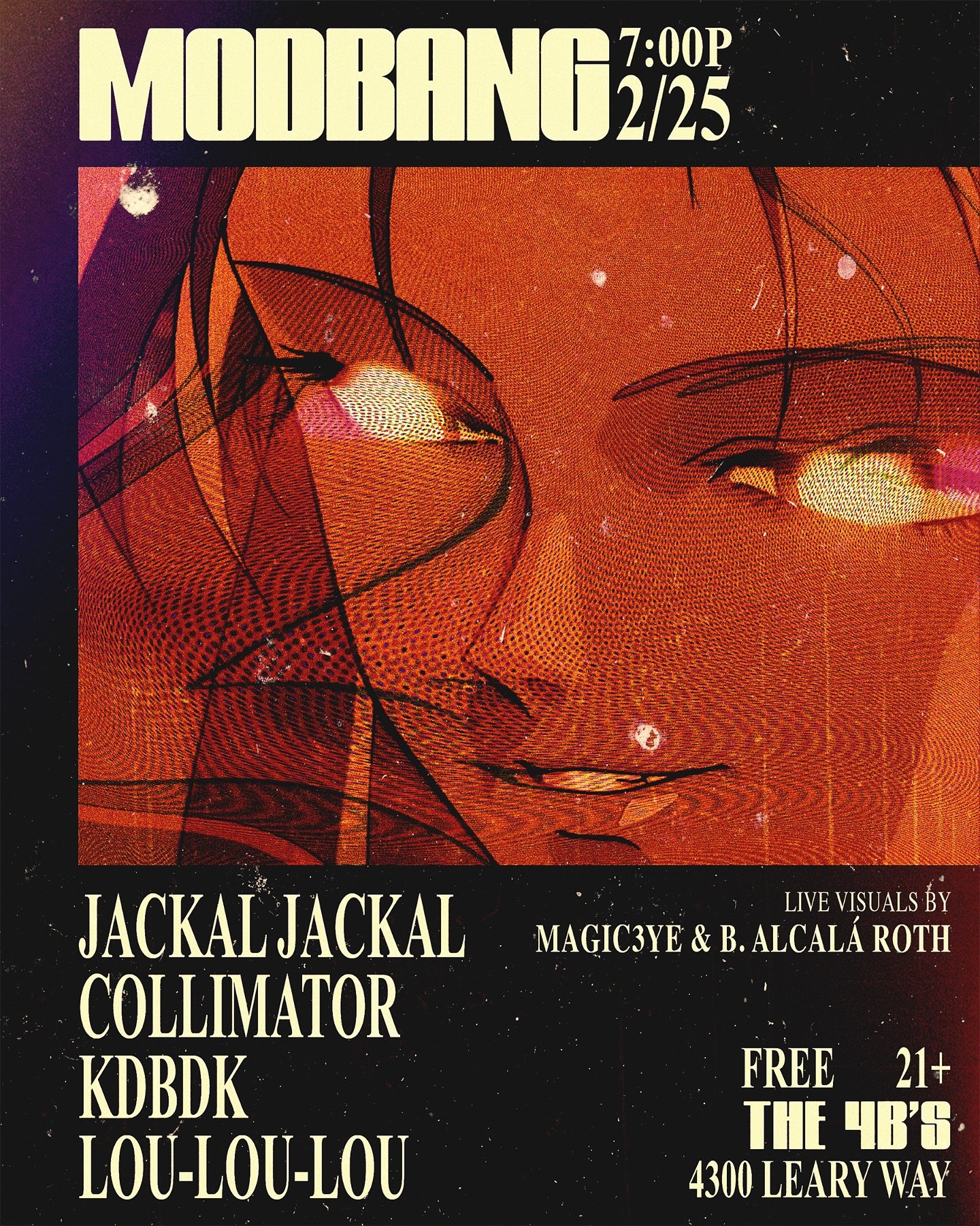 It's time to party! We're returning to the 4Bs in Ballard this coming Tuesday, the 25th, at 7pm, with a night packed with absolute bangers!
.
.
.
#synth #synthesizer #eurorack #dawless #techno #modbang #livemusic #housemusic #drummschine #modularsynt