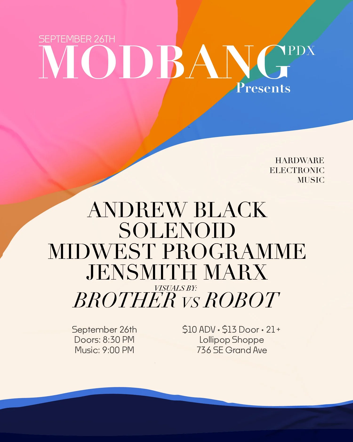 MODBANG PDX — SEPTEMBER 26