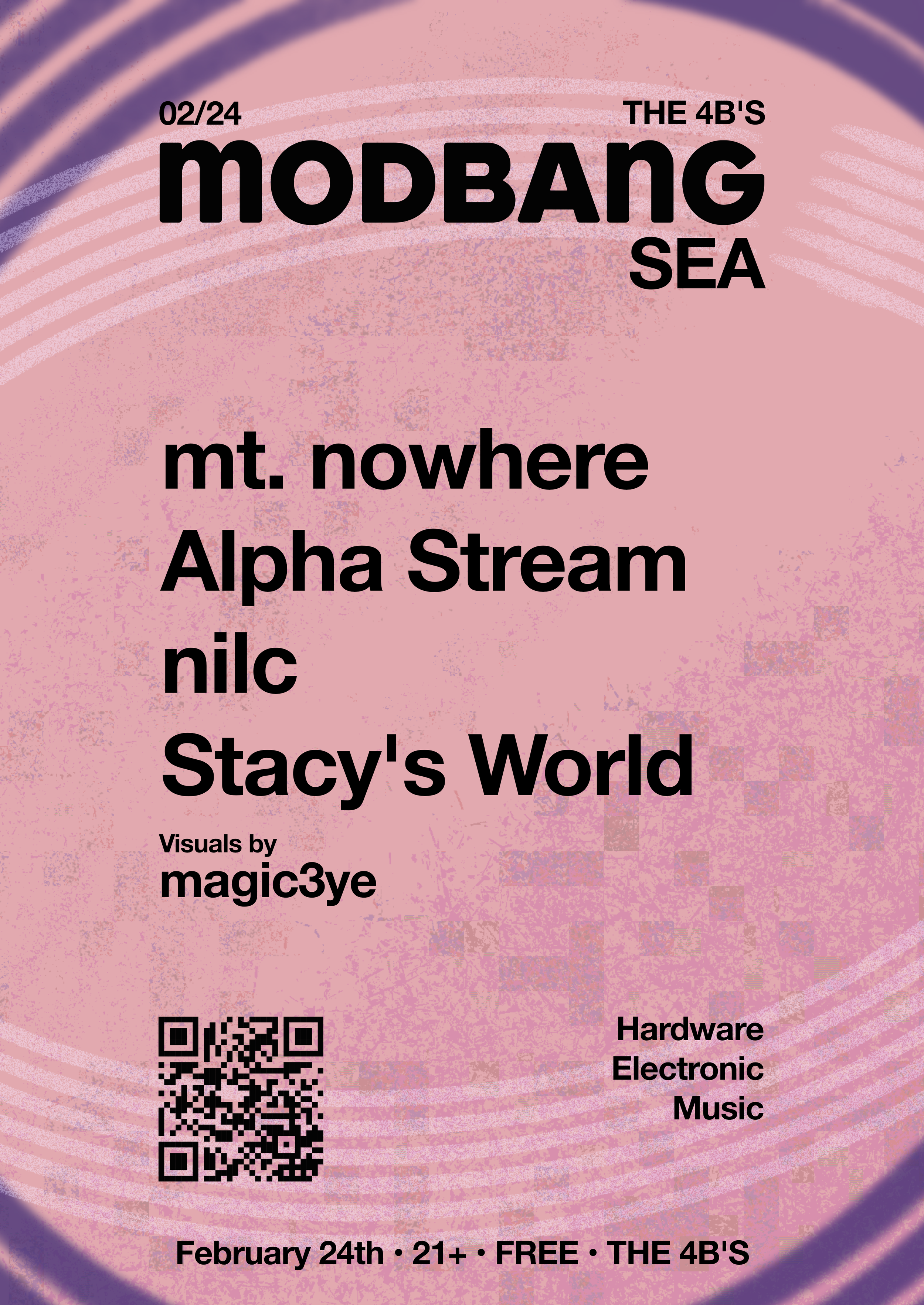 MODBANG SEA — Tuesday February 24th
