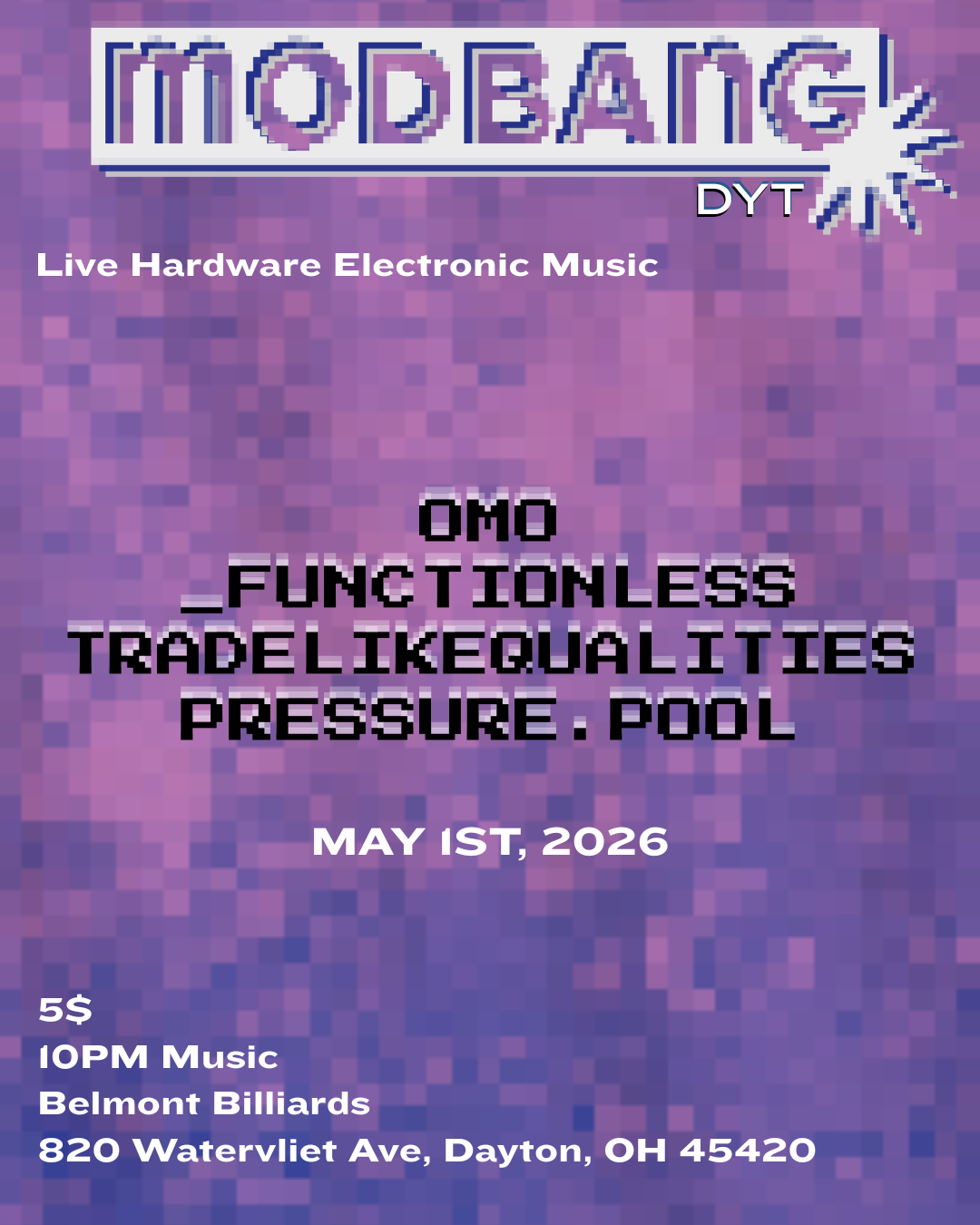 MODBANG DYT - MAY 1st