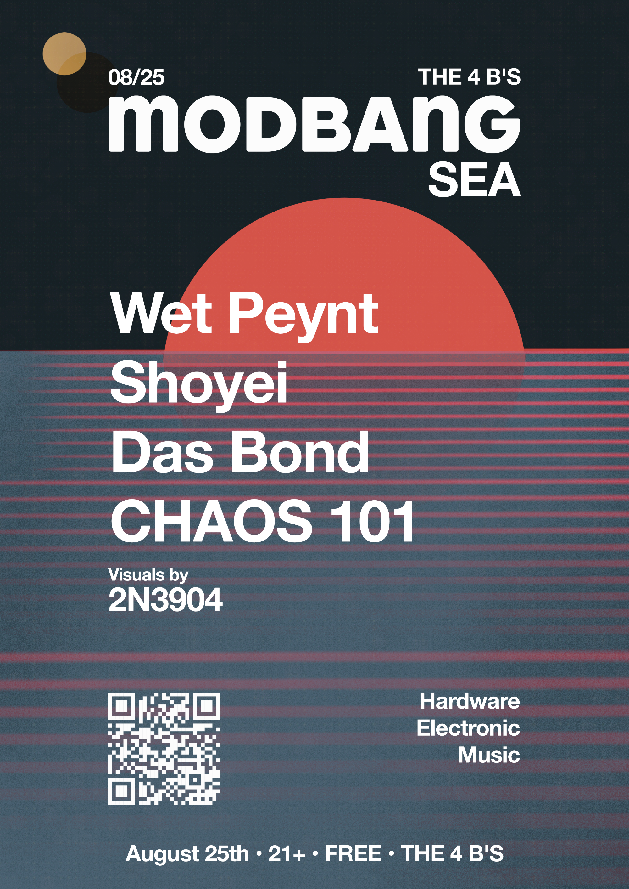 MODBANG SEA - Tuesday August 25th