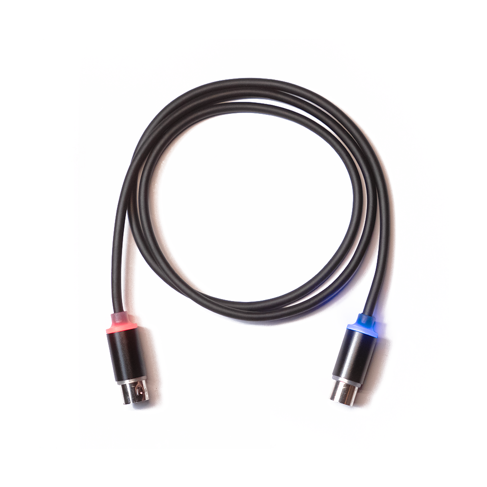 Luma Noir MIDI Cable Blue/Red (LED)