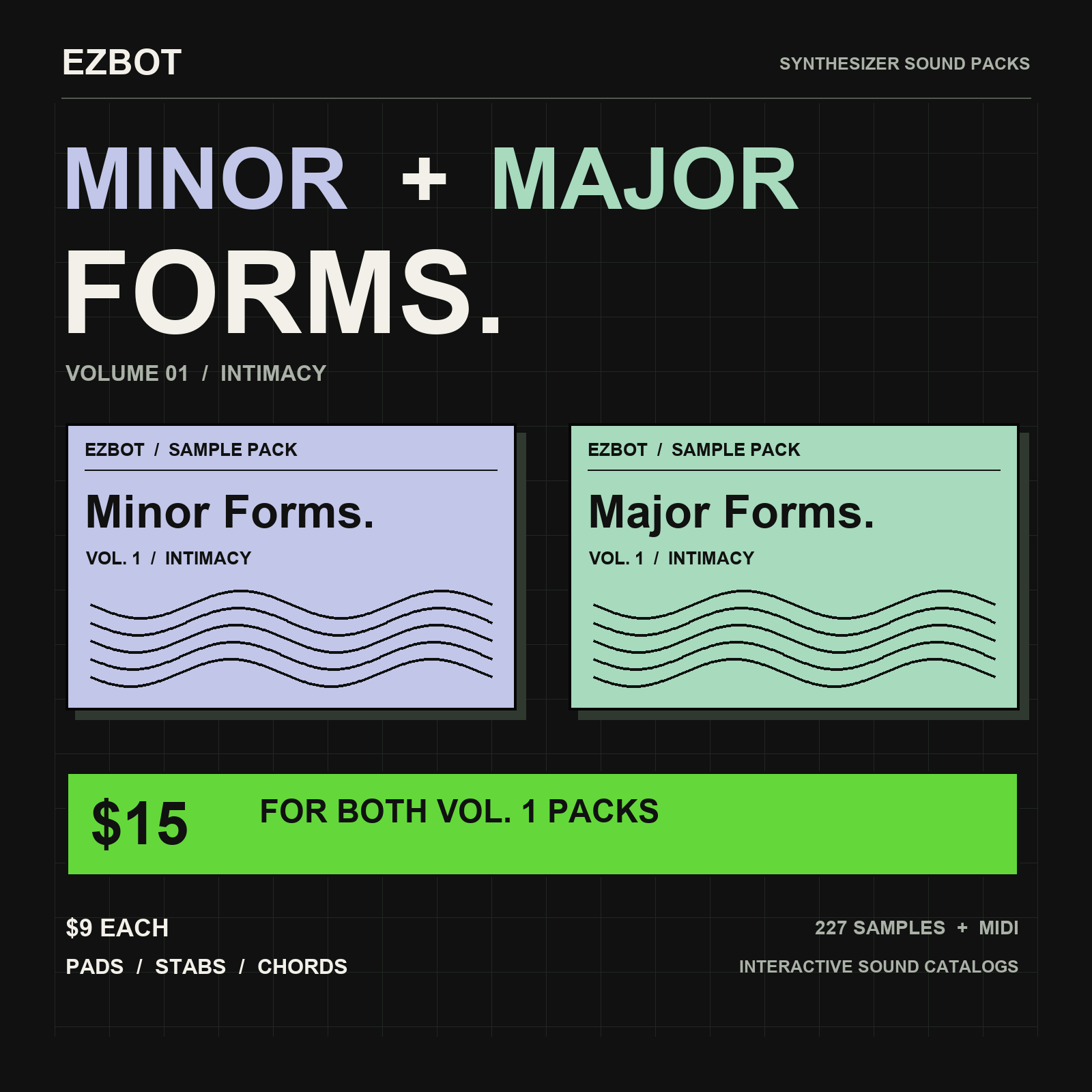 Minor and Major Forms Vol 1 - Ko-fi Square.png