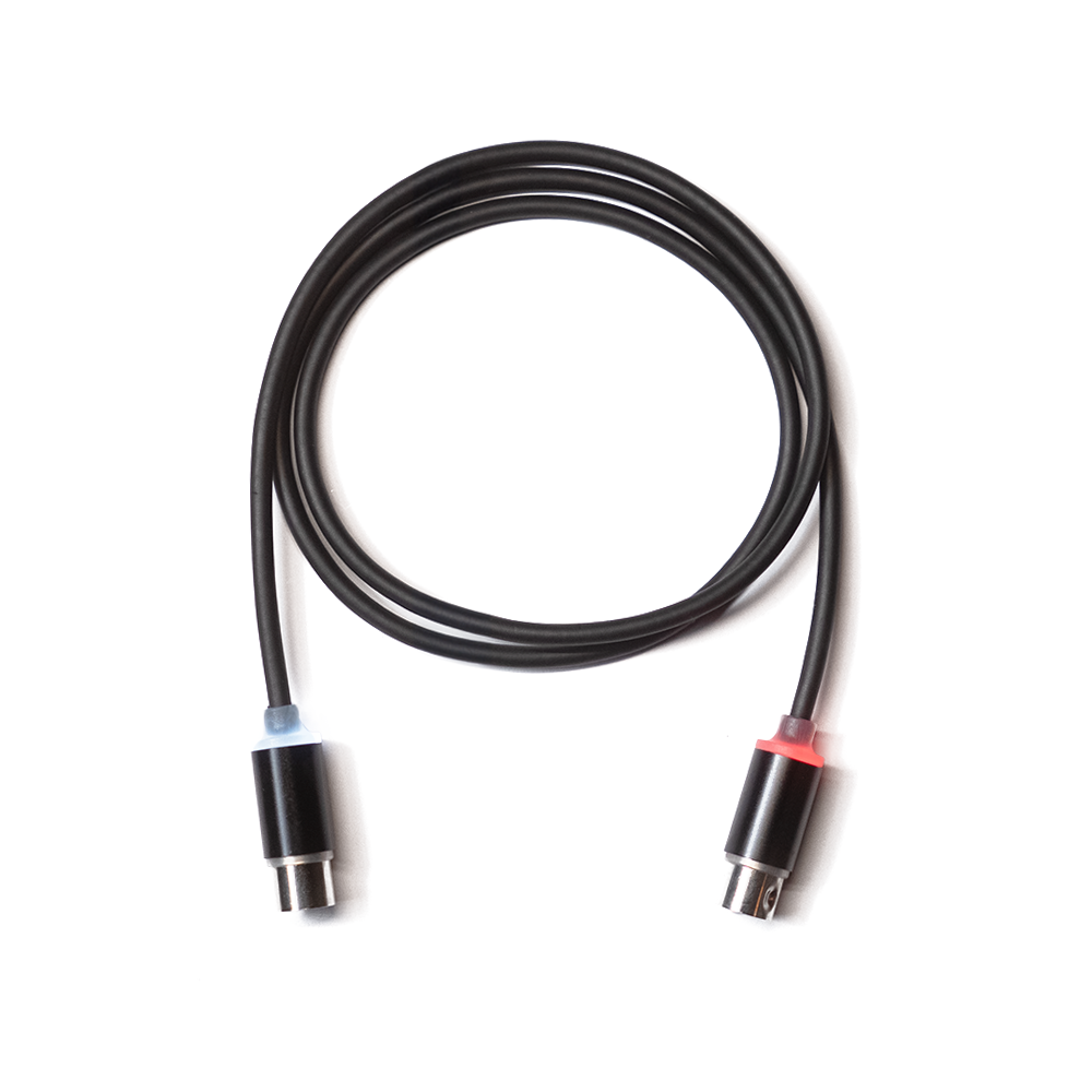 Luma Noir MIDI Cable White/Red (LED)