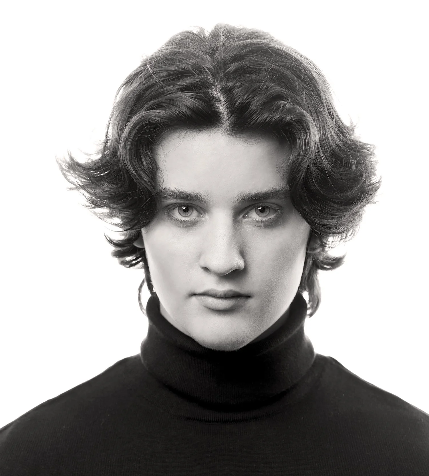  Portrait black and white 