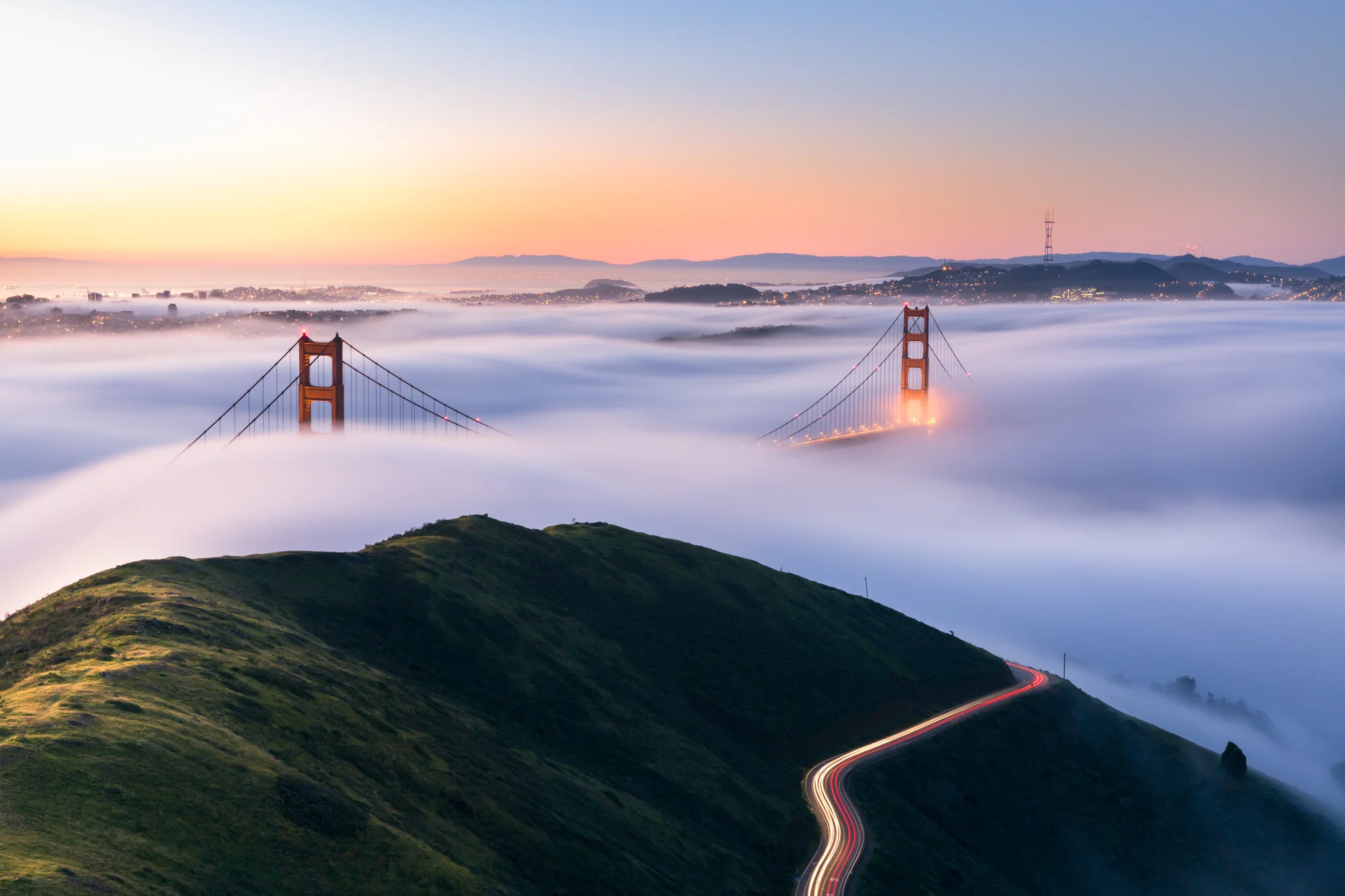 Low Fog at the Golden Gate