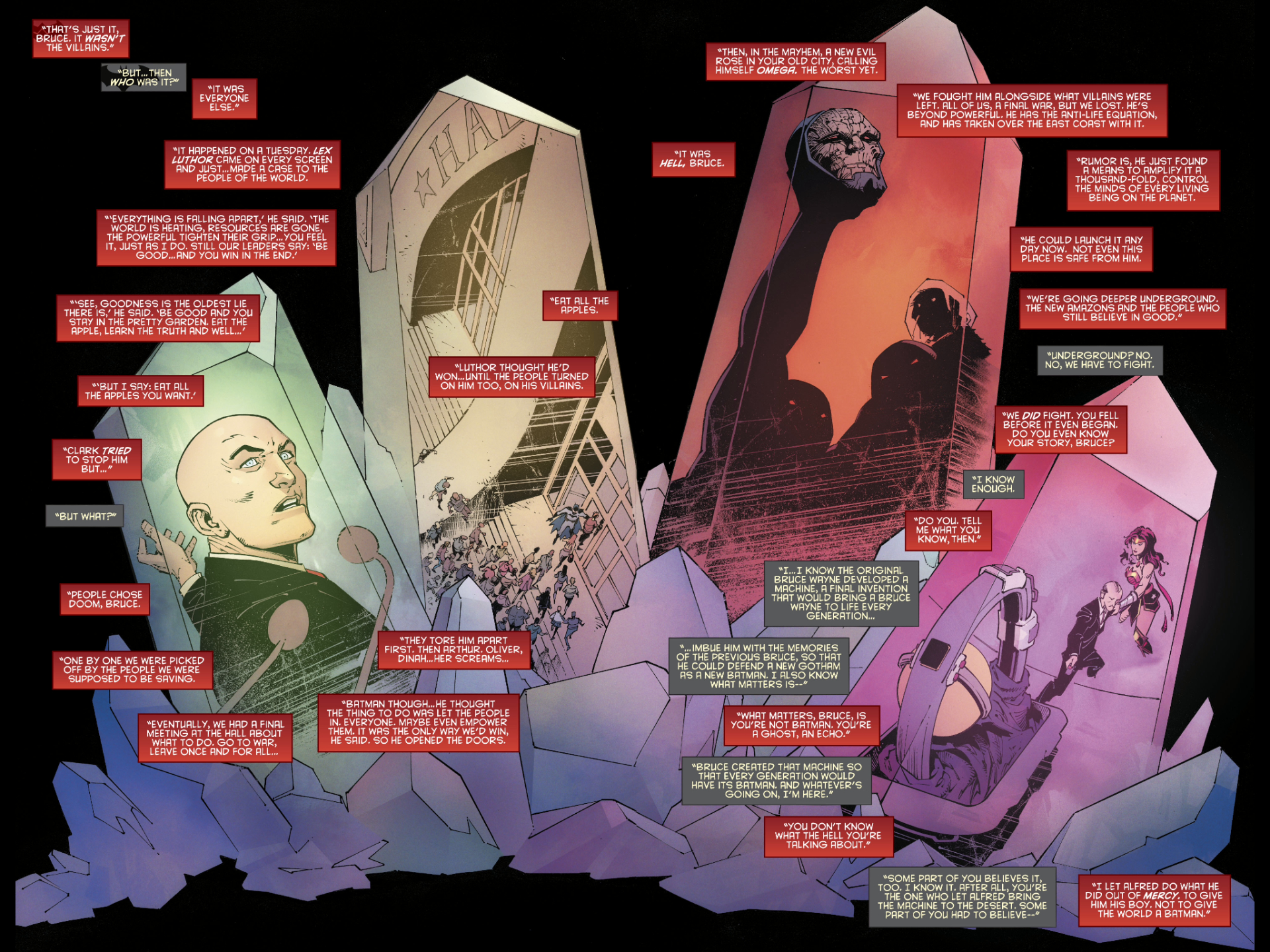 The final page, credit: Greg Capullo, Jonathan Glapion, FCO, and Tom Napolitano