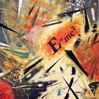 Sue Simon; homage einstein.JPG