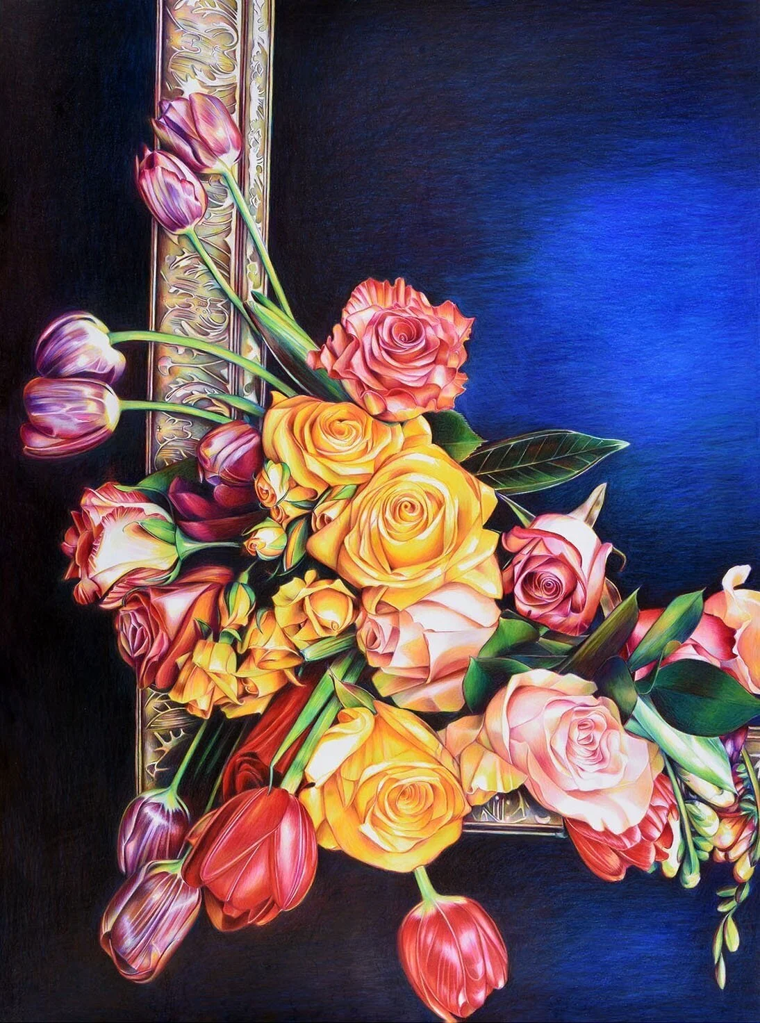 Still Life with Flowers        2021 