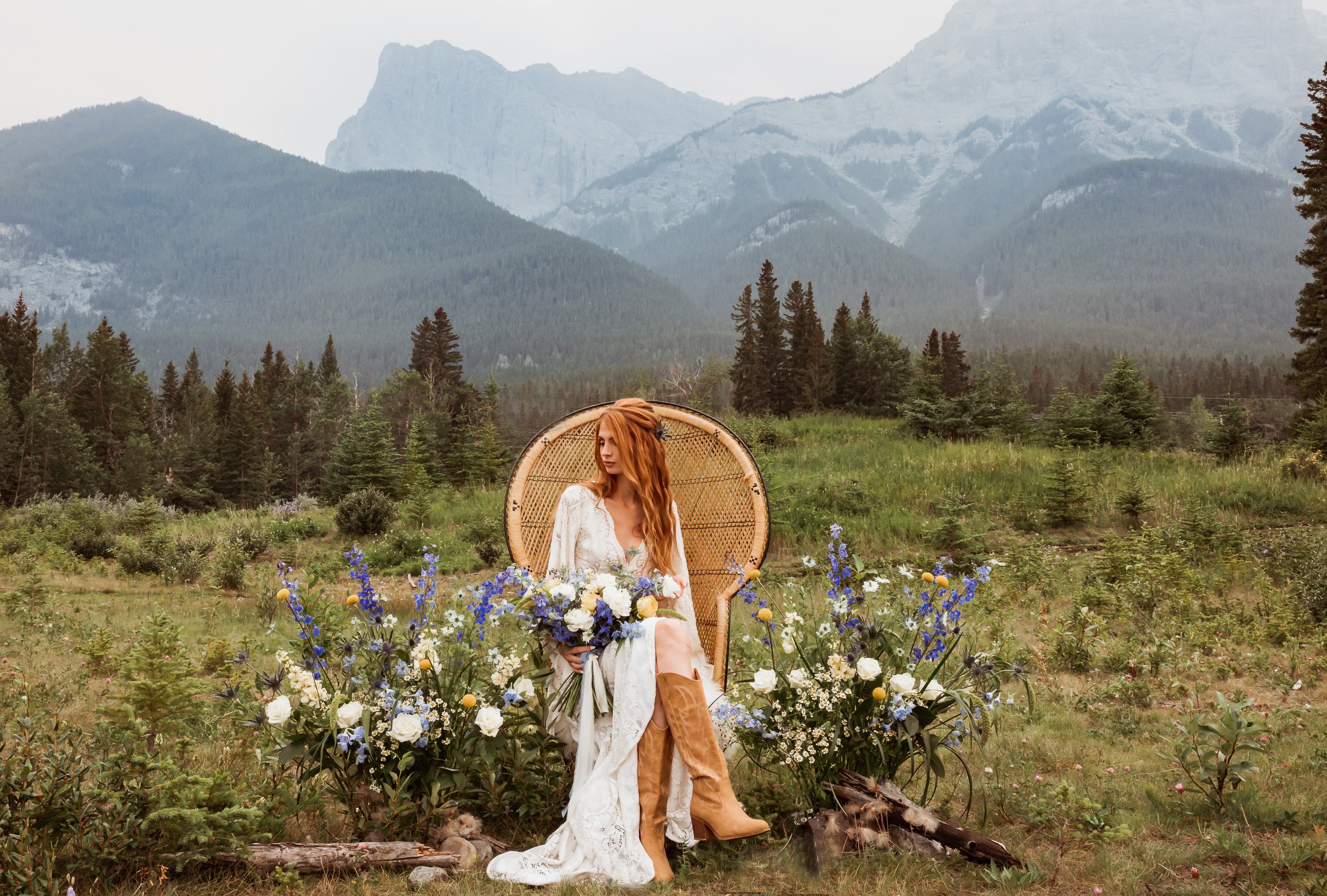 Adventure engagement photography in Kananaskis near Calgary.