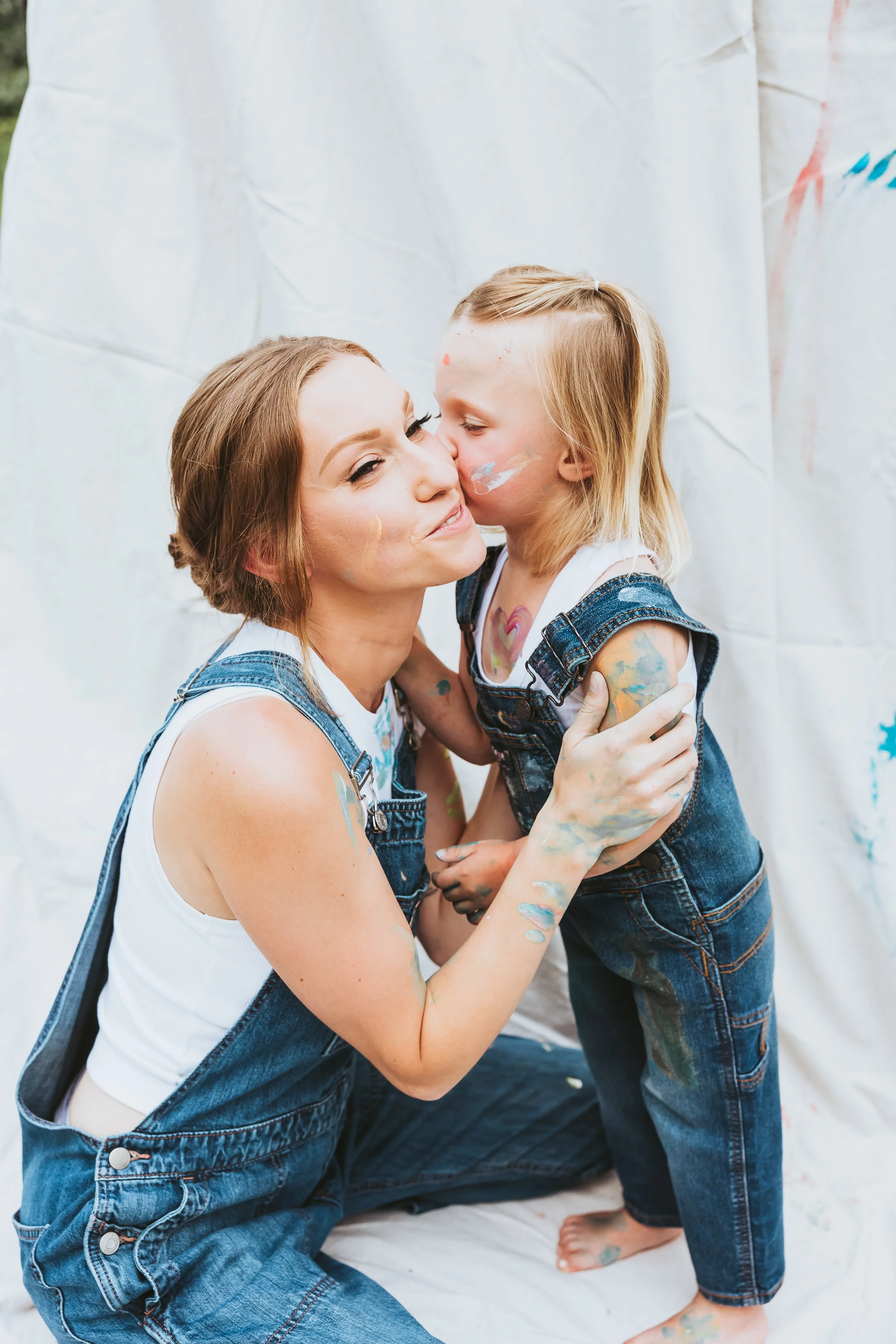 Messy moments always make the best memories.