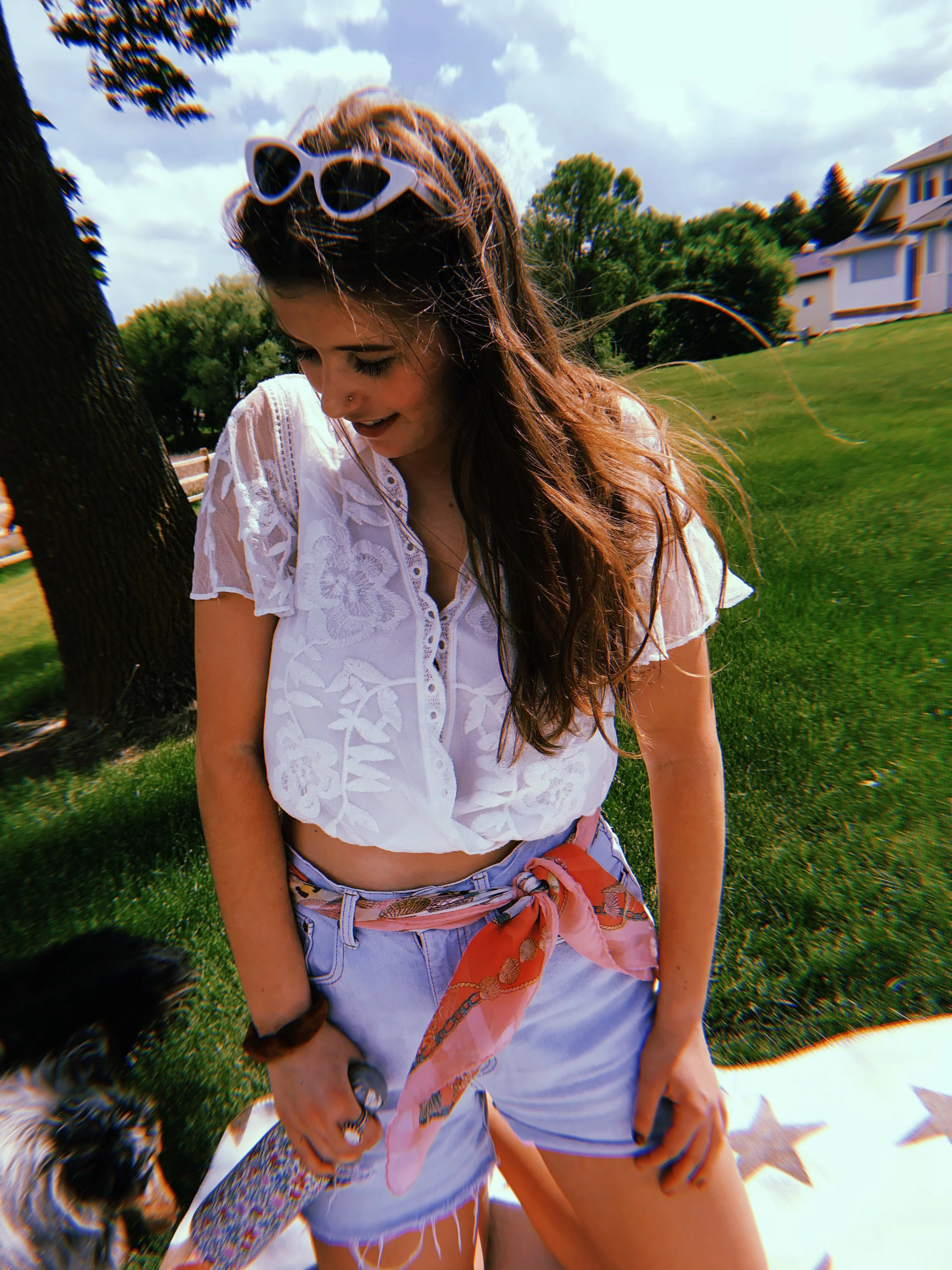 6 ways to wear a silk scarf