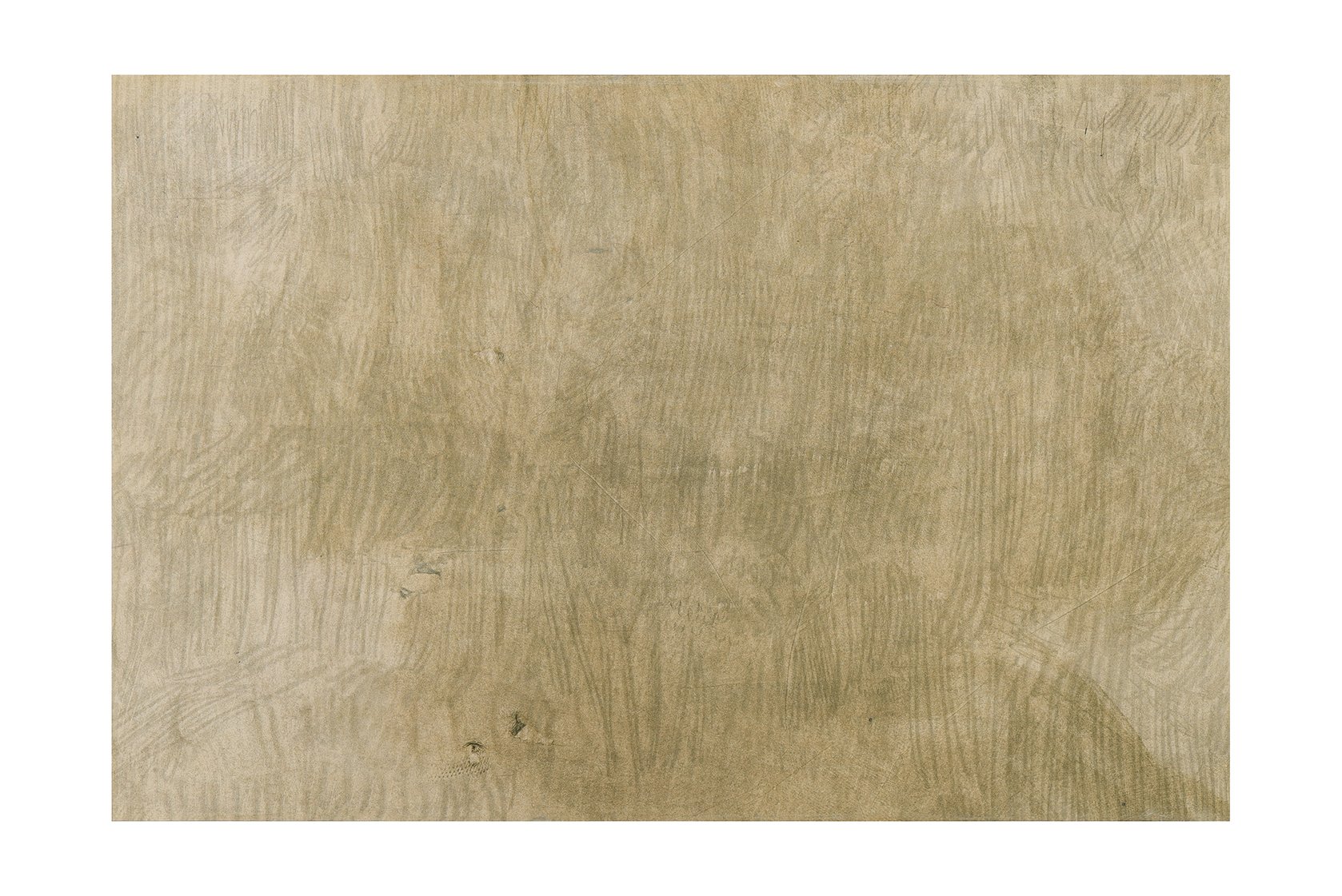 Pale visions of marked mulberry layers ; Japanese tissue monotypes collaged onto wood panel; 51 × 76 cm, 2025