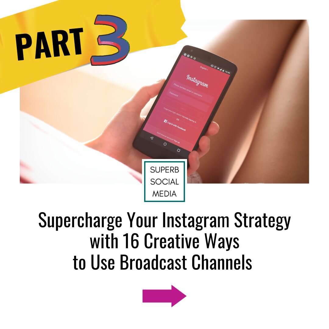 Ready for a higher Instagram gear? Introducing broadcast channels! 🎉 Dive into 16 remarkable strategies to enrich, initiate, and excel in your content endeavors like never before. Power up your Instagram presence with Superb Social Media! 🌟

Read m