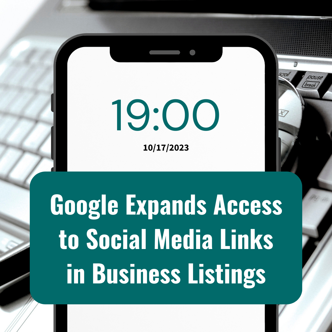 Google Expands Access to Social Media Links in Business Listings