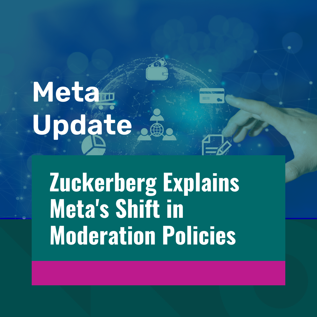 Zuckerberg Explains Meta's Shift in Moderation Policies