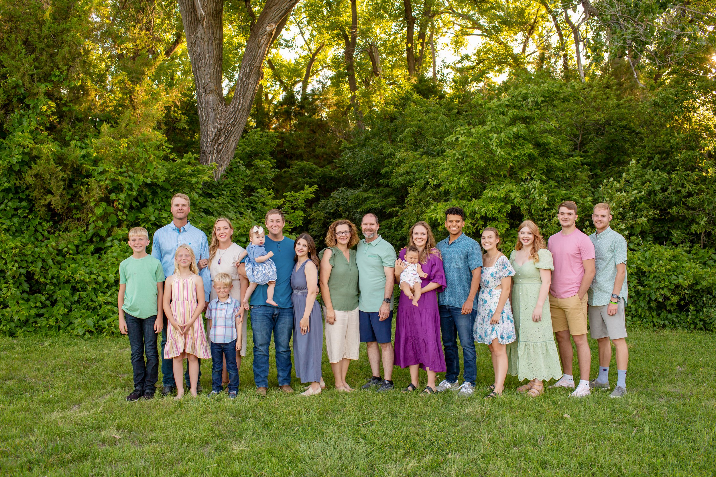  We ventured to Oshkosh and Lewellen this July for the Cheney Family Reunion (Chelsie’s biological mother’s side) and a small wedding reception for half-sister Annie and Eitan.  