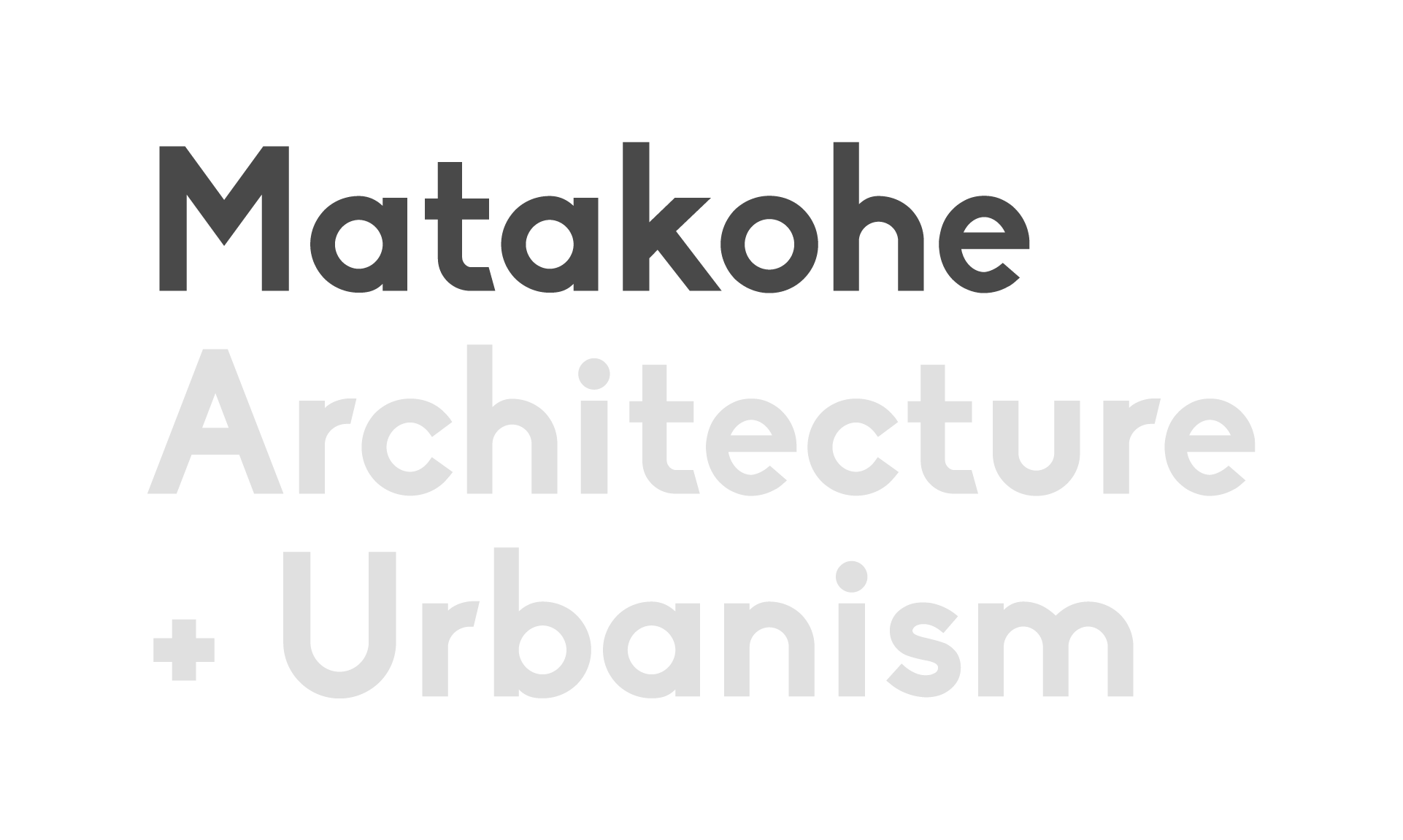 matakohe architecture + urbanism